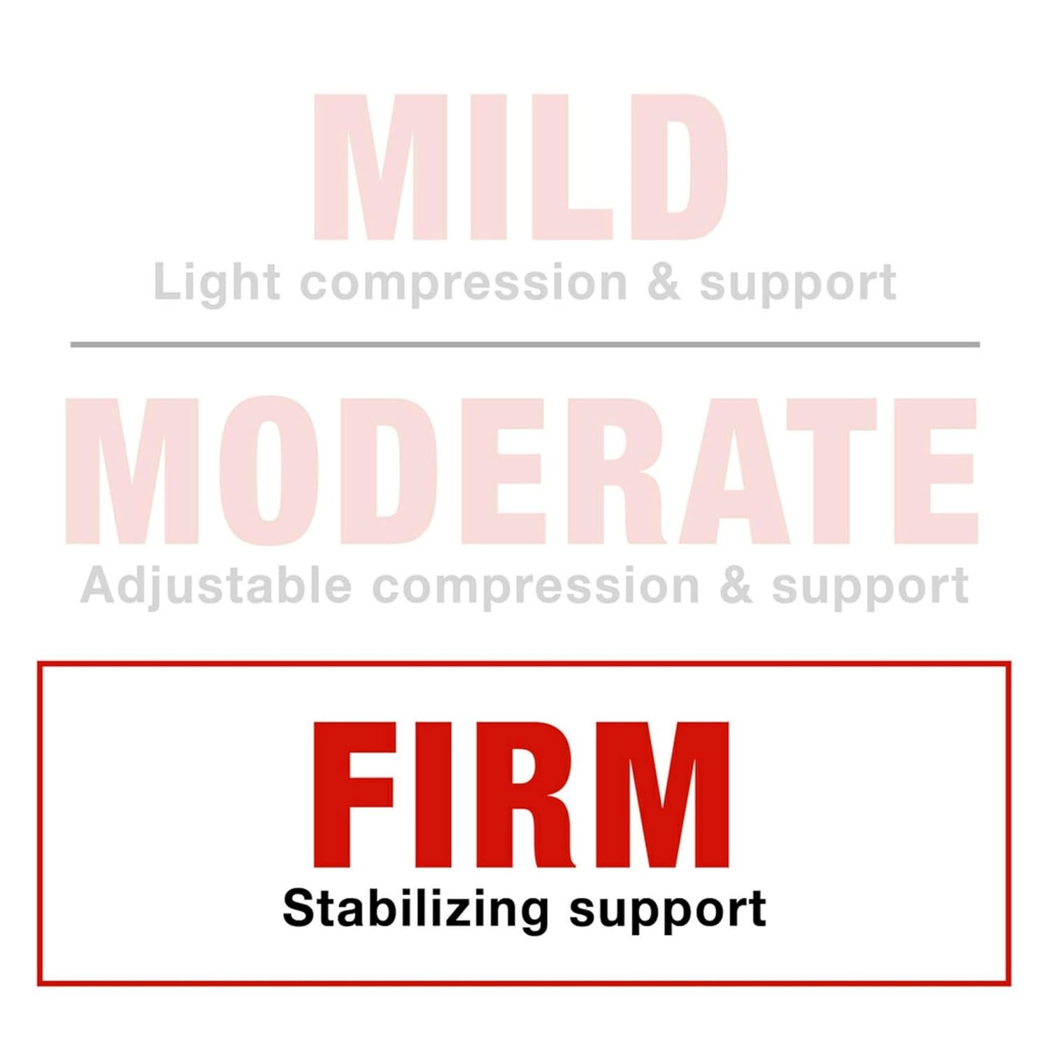 ACE Brand Adjustable Knee Brace with Side Stabilizers Provides
