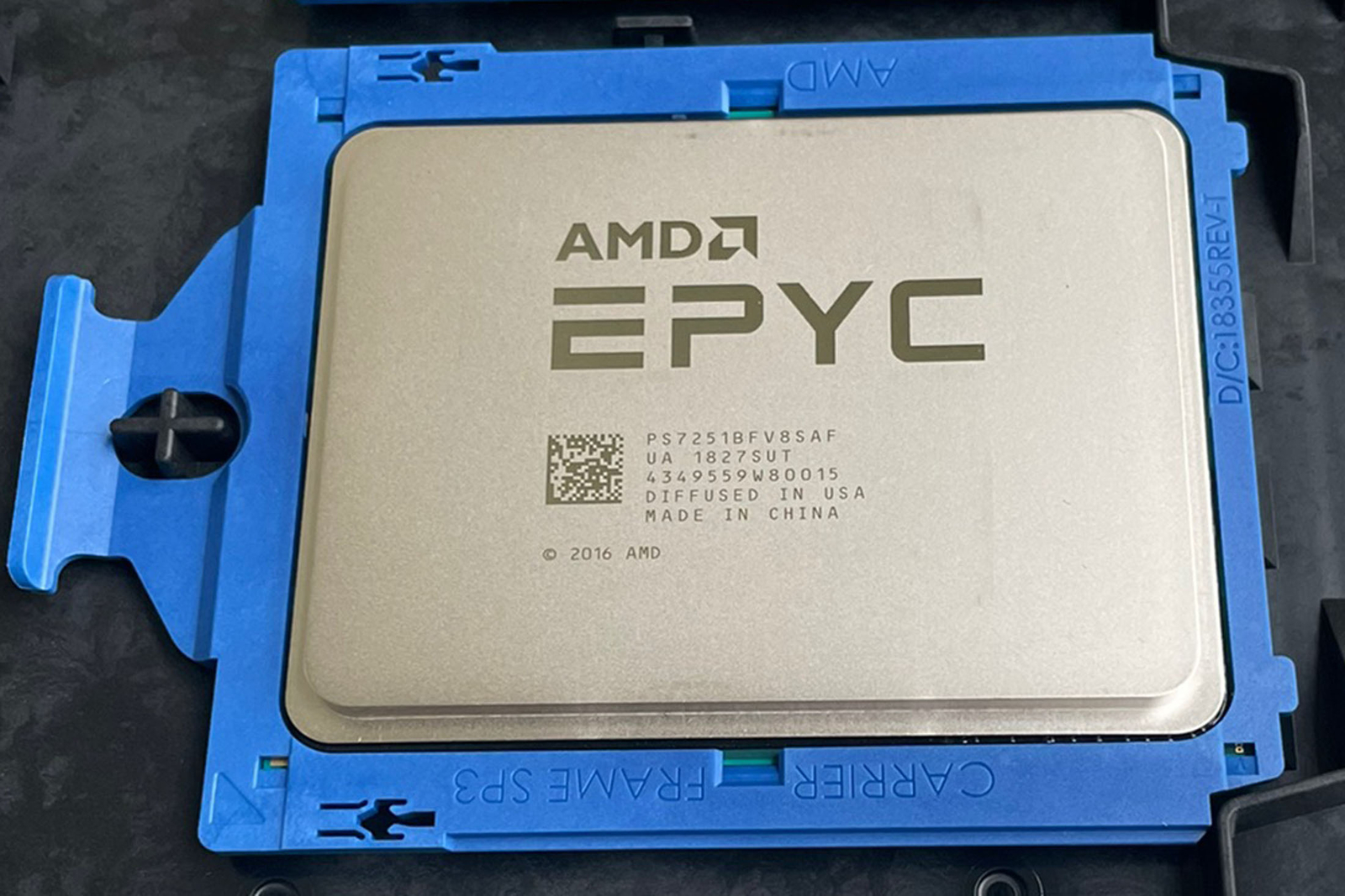 AMD epyc 7251 8-core 16-thread 32MB 120w 2.10GHz sp3 CPU processor