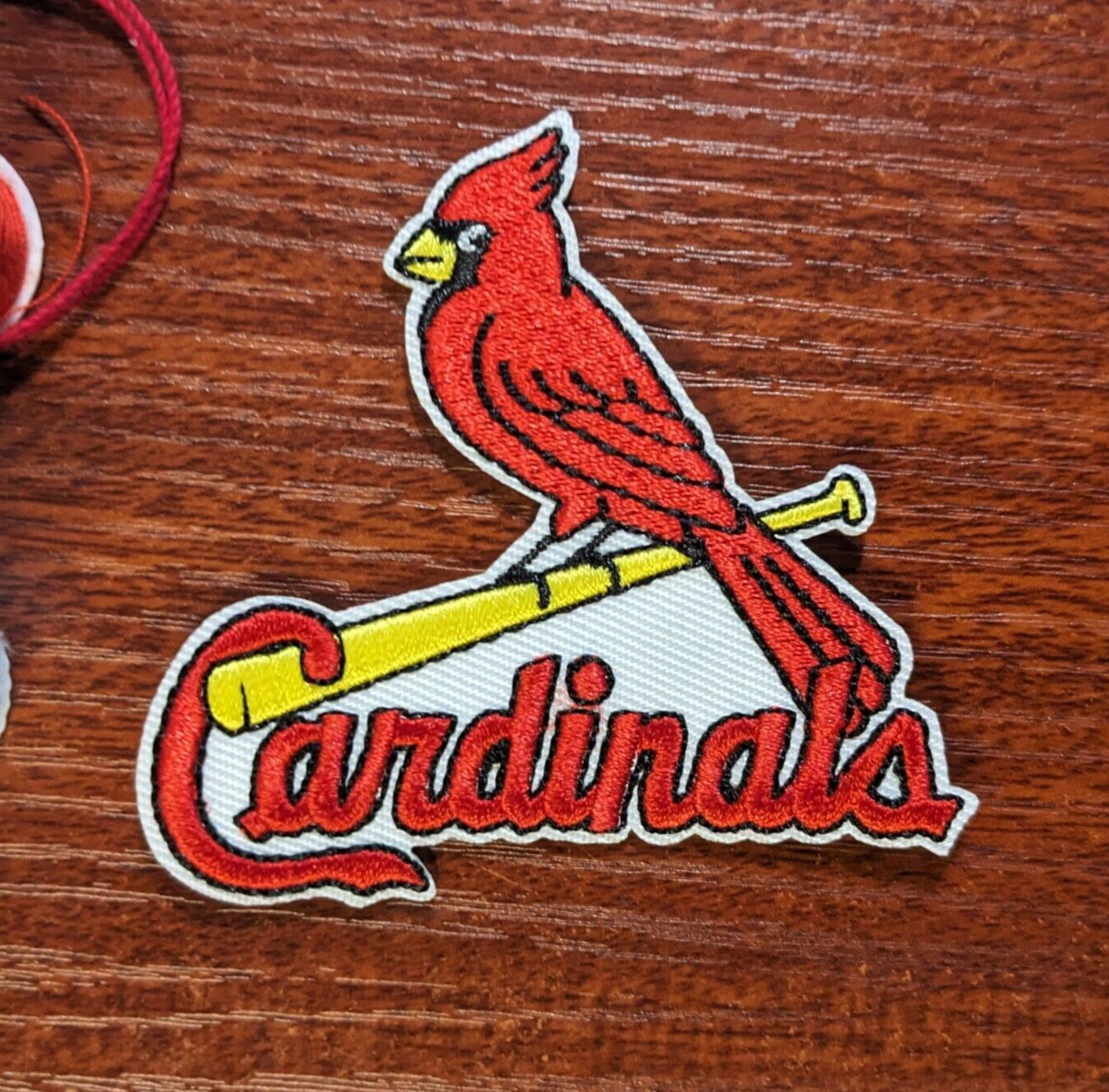 Saint Louis Cardinals Patch MLB Baseball St. Louis Embroidered Iron On 3x2.75"