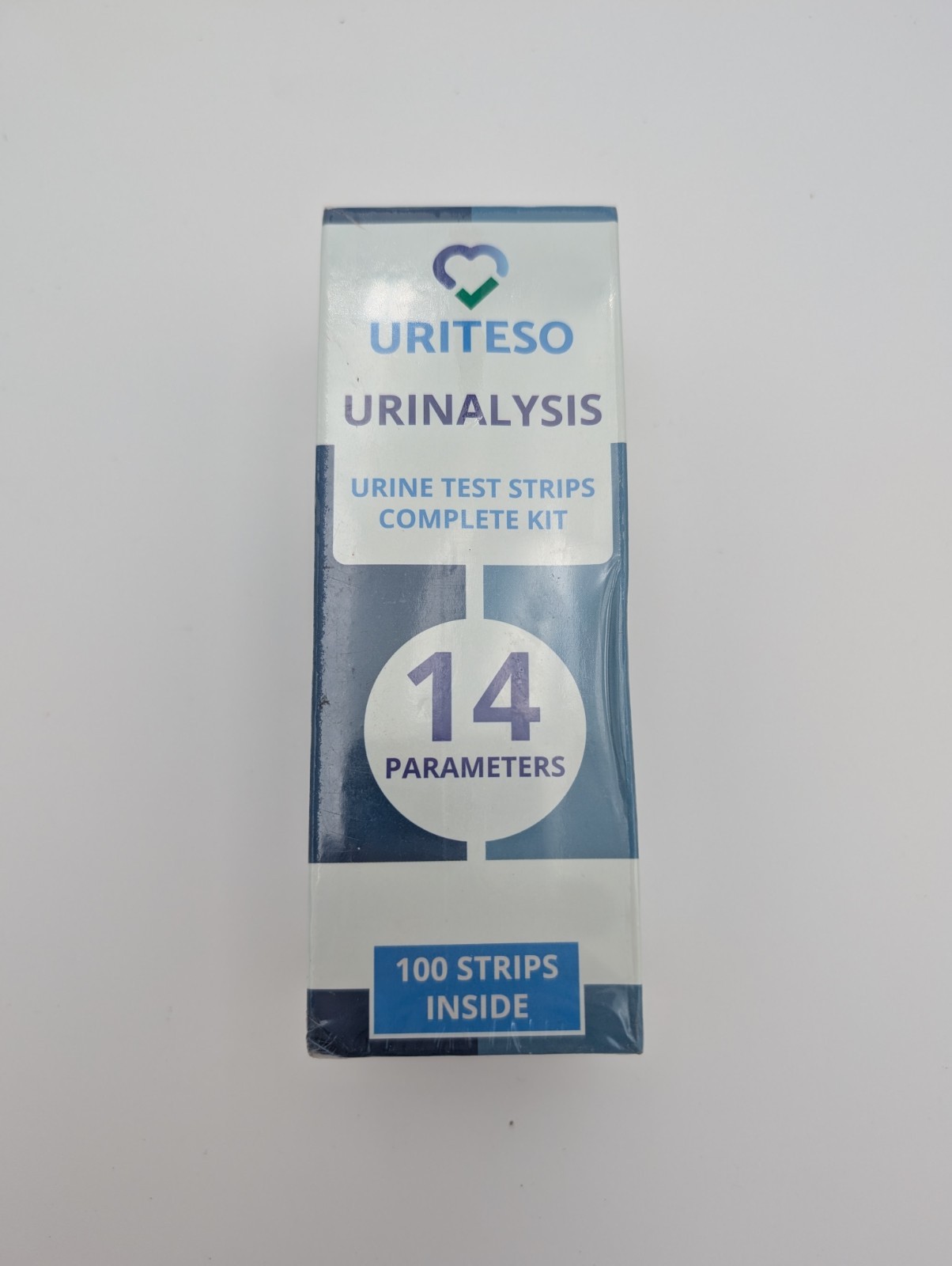 Uriteso Urinalysis Urine Test Strips Complete Kit 14 Parameters 100 Strips (T)