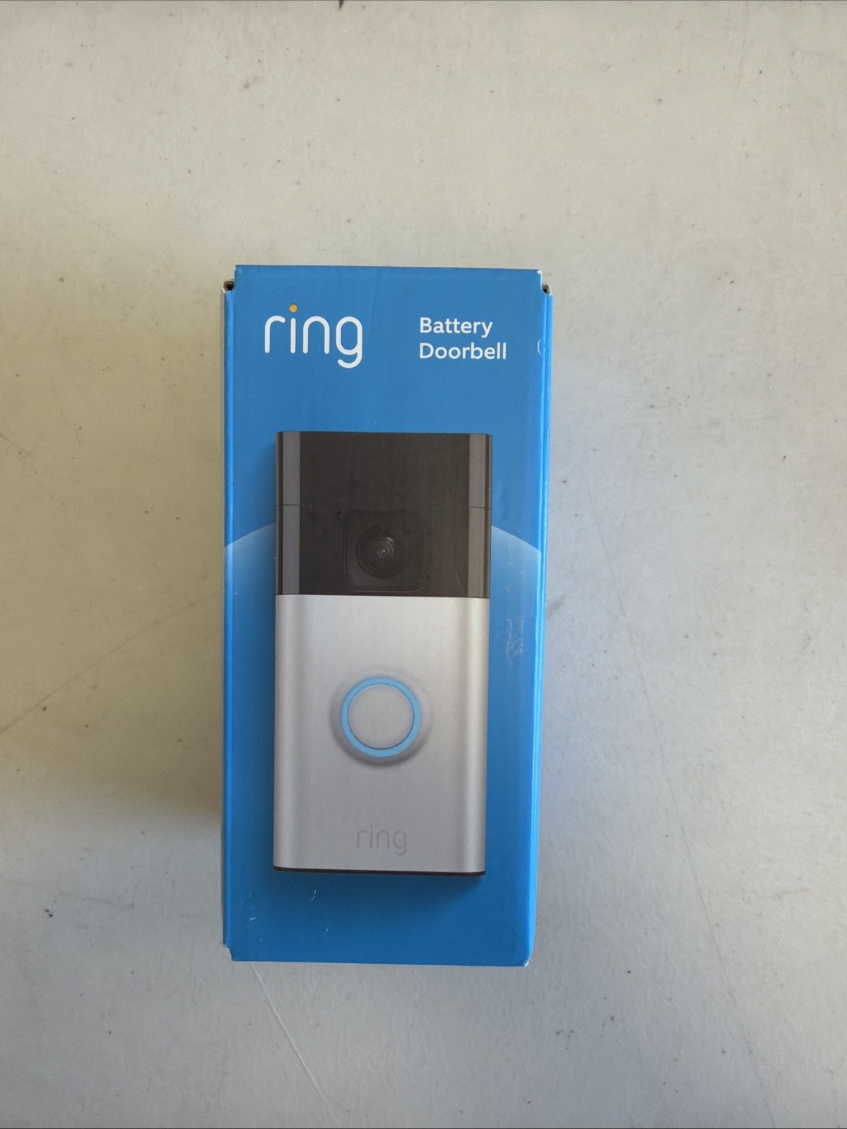 New - Ring Battery Doorbell (2024) HD Smart Wifi Video Doorbell - Satin Nickel