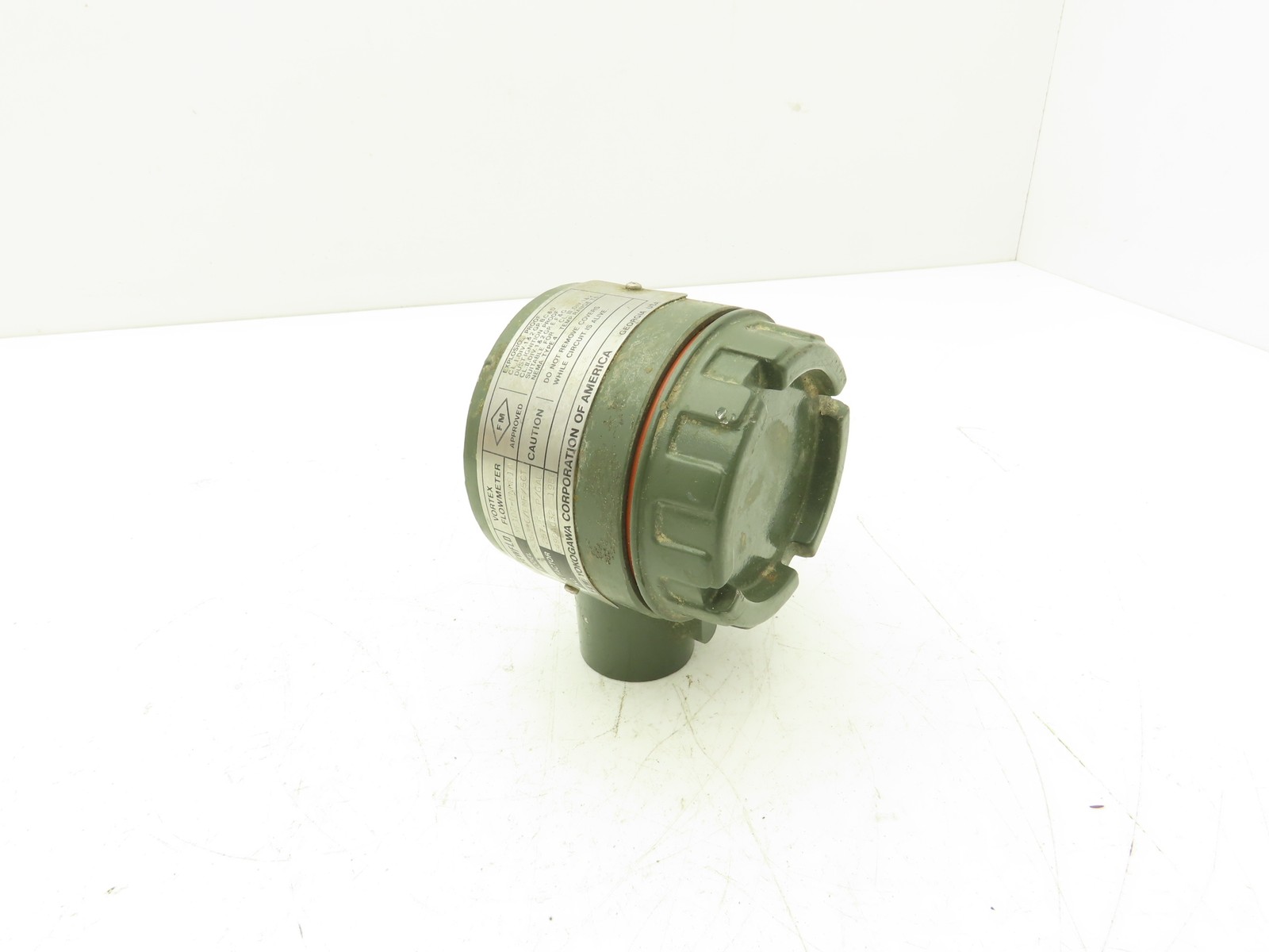Yokogawa YF102-NNNB1A Yewflo Vortex Flowmeter 257.5 P/Gal Haz Loc