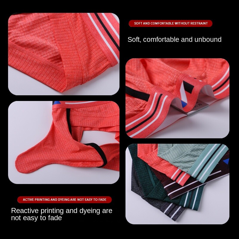 Mens Elephant Nose Underwear Seperate Penis Pouch Attractive Trunk Design
