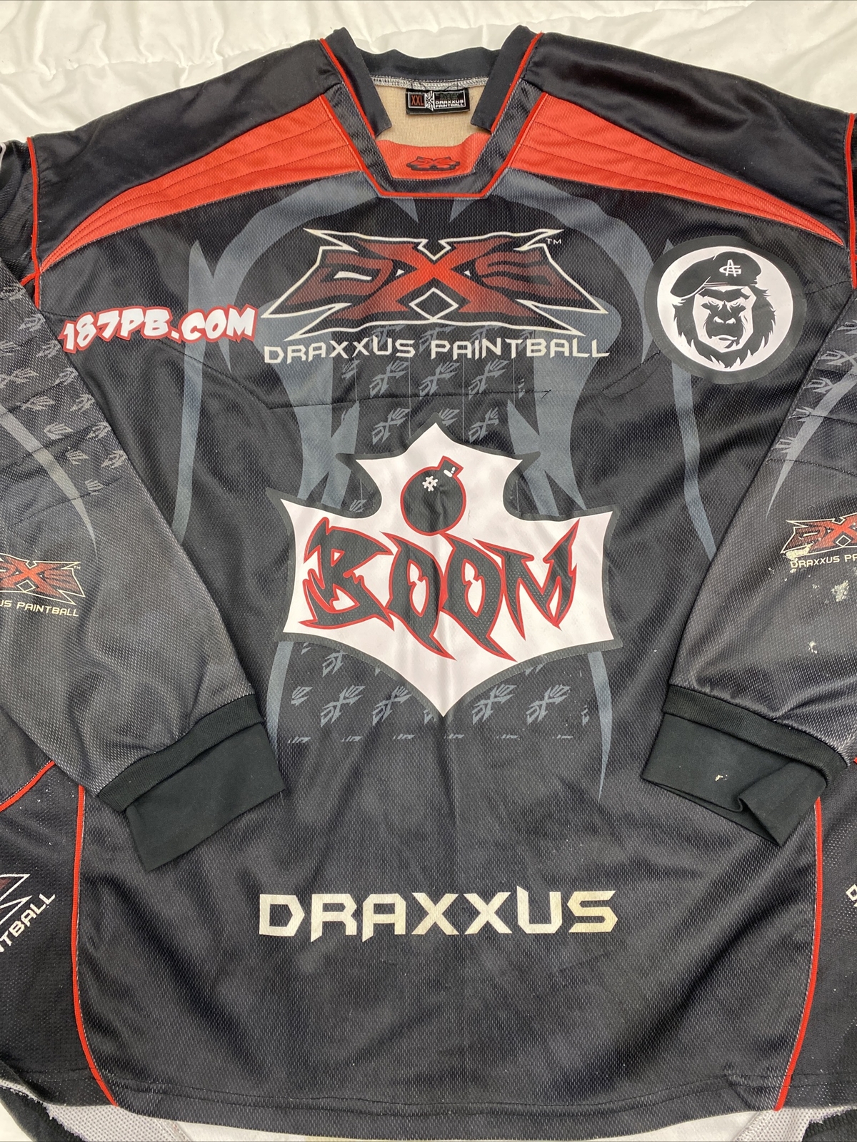 Draxxus Paintball Jersey Padded XXL - Team Boom - Burmeister- Guerrilla Air