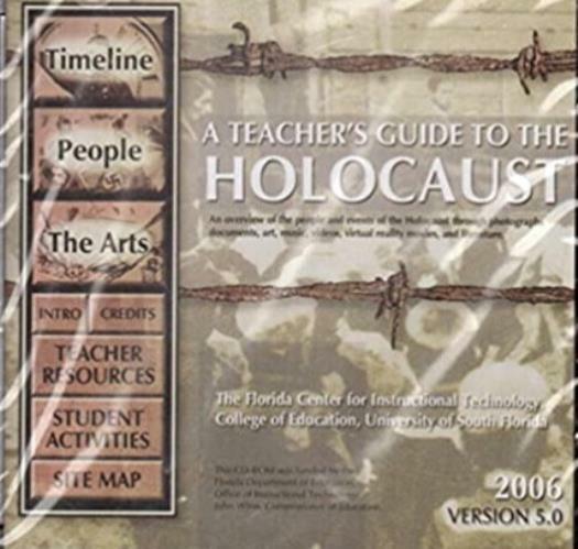 A Teacher's Guide To The Holocaust PC CD documents map music video quiz resource
