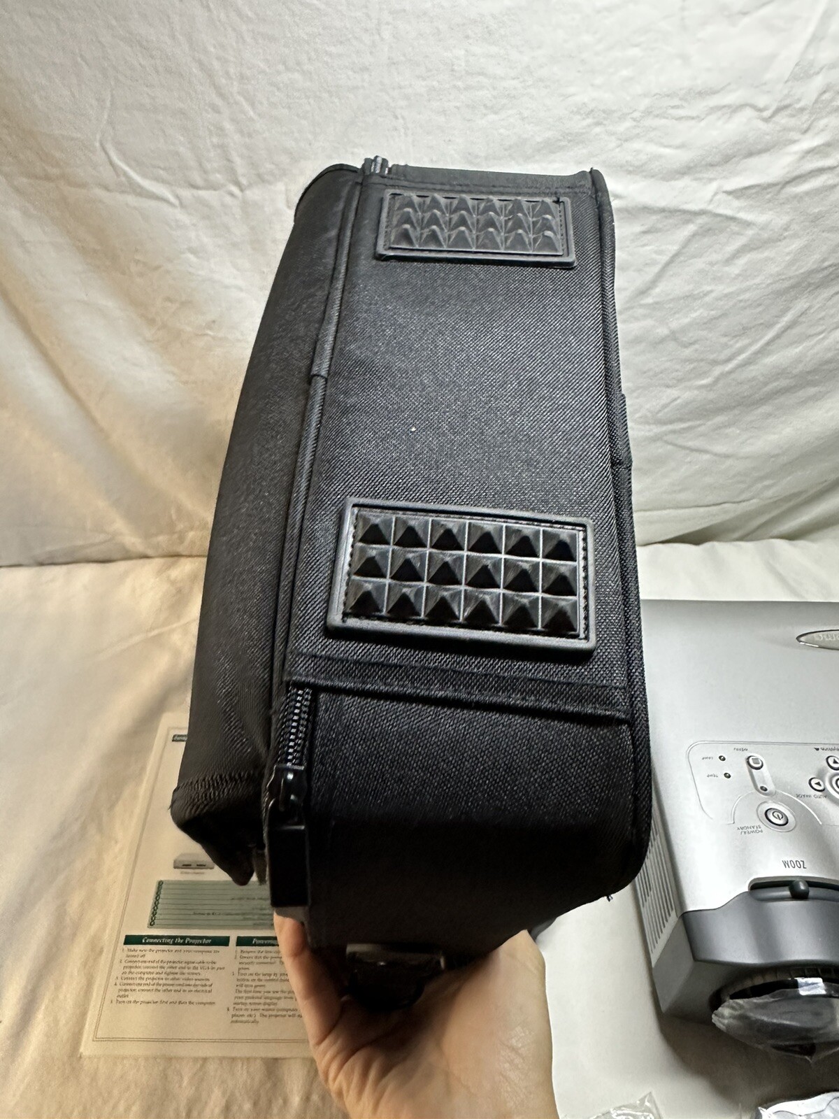Optoma EP745 Portable Projector w/ DLP Technology & Case TESTED, WORKING!!
