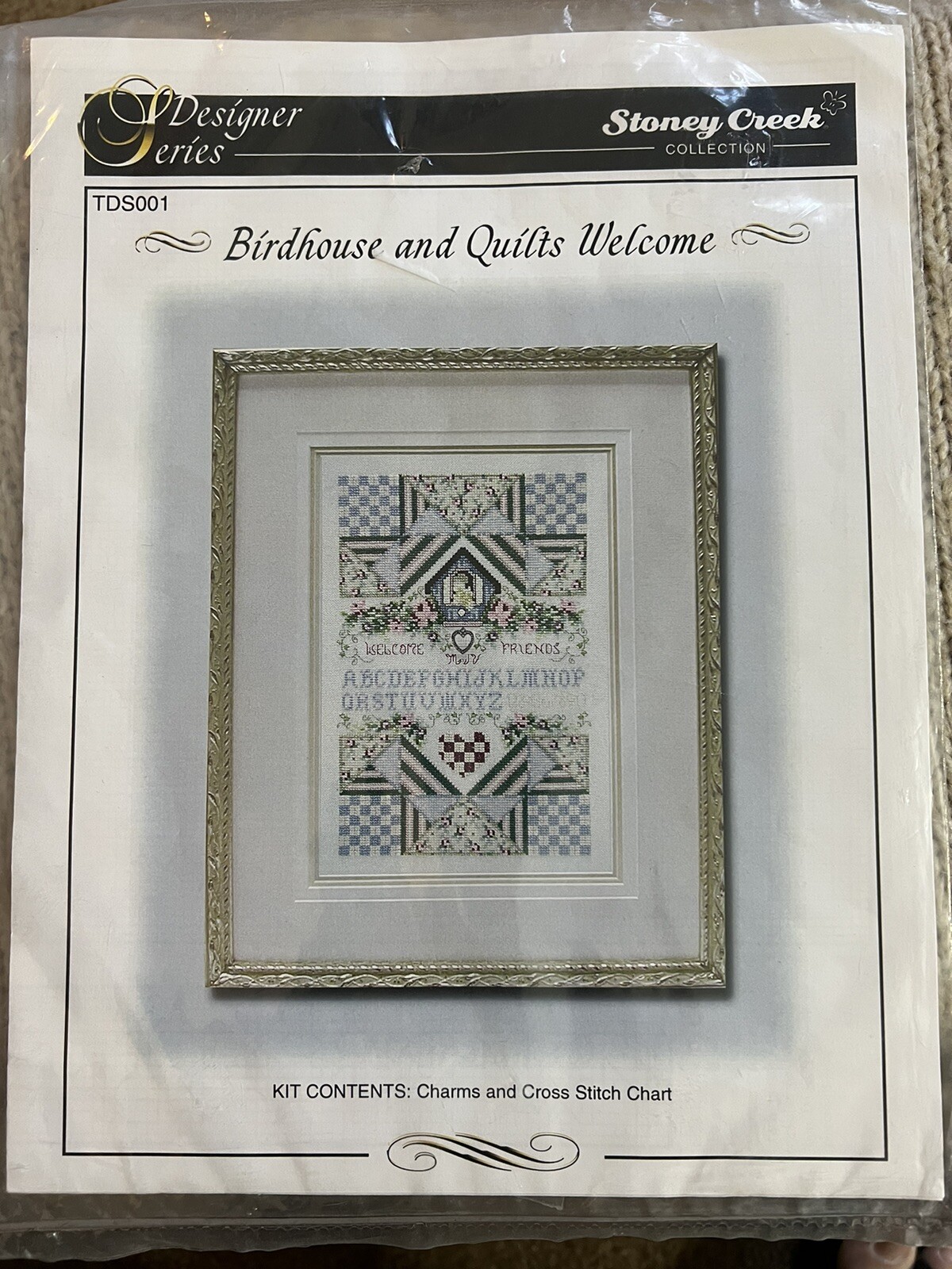 Stoney Creek Collection "Birdhouse and Quilts Welcome" Pattern Leaflet Chart