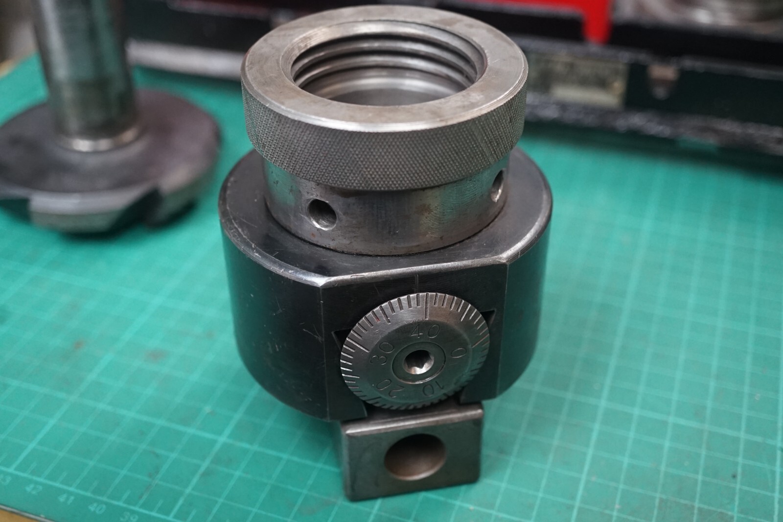 Bridgeport #2 Boring Head 1-3/4"-6 Threaded Adapter