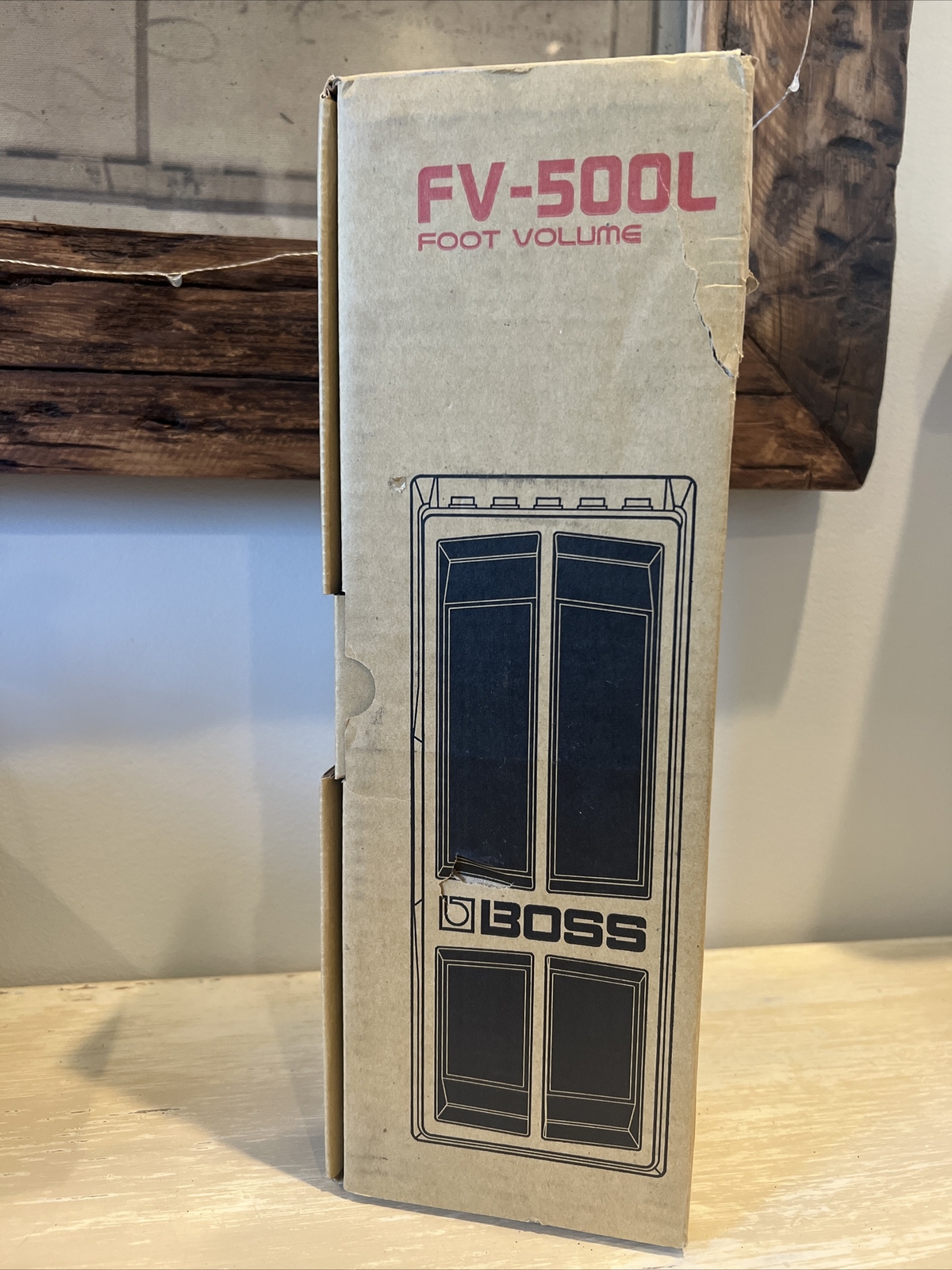 Boss FV-500L Low Impedance Foot Volume Guitar Bass Keyboard Effect Pedal New