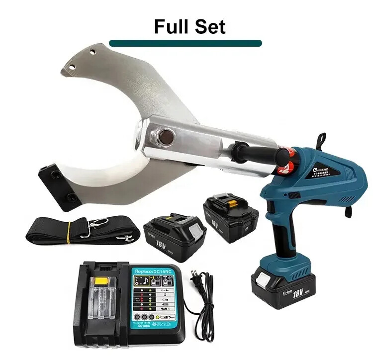 High quality Portable Wireless Charging Hydraulic Cable Crimper Copper Charging