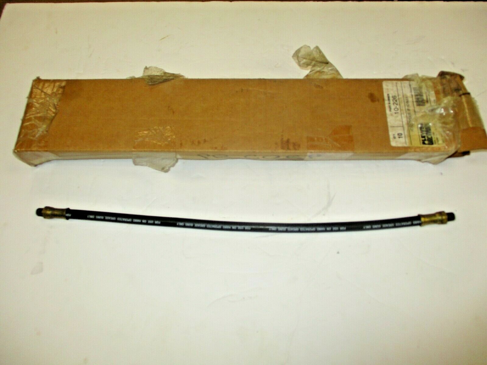 NEW PLEWS 10-226 LUBRIMATIC 18" FLEXIBLE GRESE HOSE HD BULK