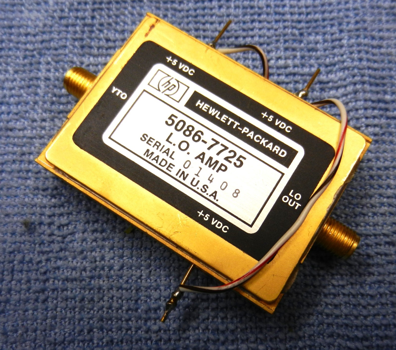 HP 8569B Spectrum Analyzer PN 5086-7725 L.O. Amplifier Module - Working