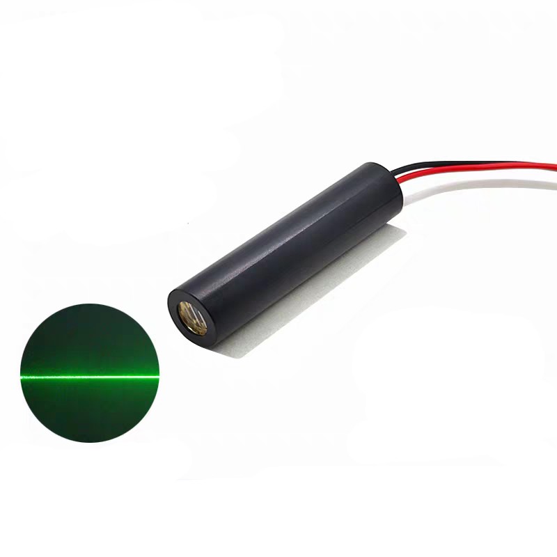 Green 532nm Laser Φ12mm 10mW 20mW 30mW 50mW 80mW Fixed Focus Line Diode Module