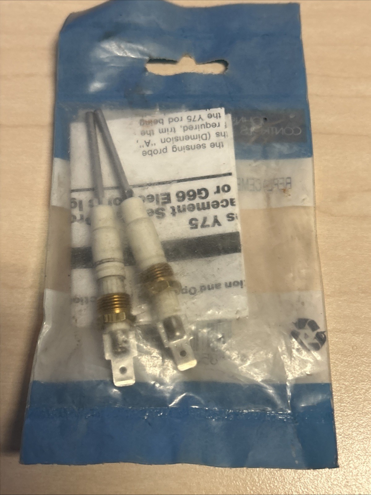 NEW Johnson Controls Y75AS-2 W9849 Replacement Flame Sensor (Pack of 2)