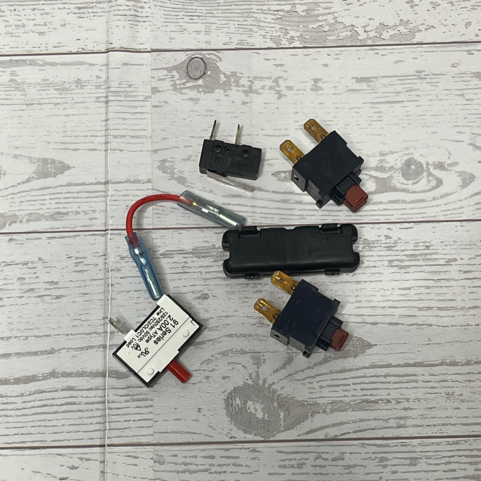 Dyson DC25 Replacement Switch Set: Power, Reset & Microswitch OEM Parts