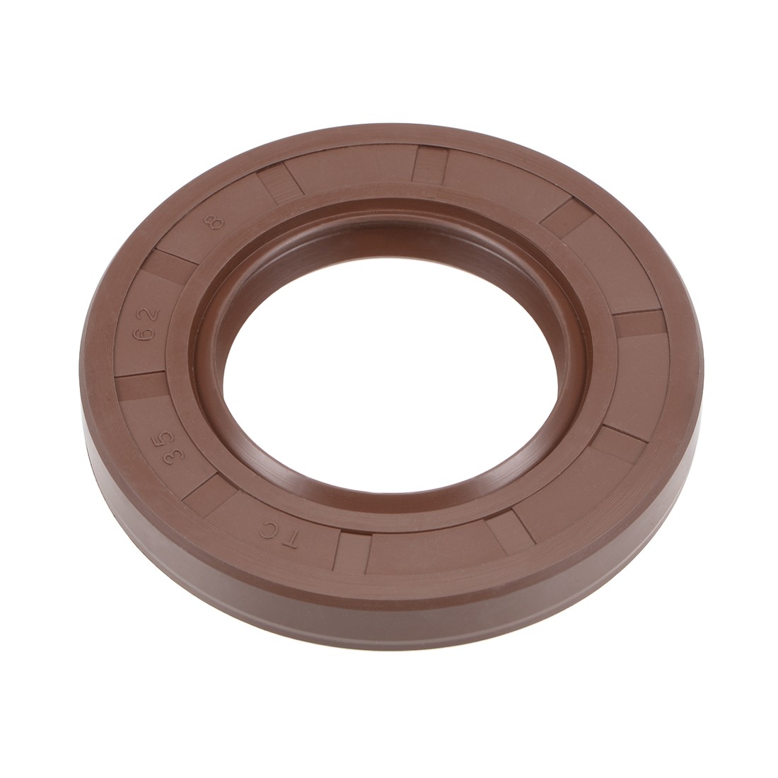 Oil Seal 35mm Inner Dia 62mm OD 8mm Thick Fluorine Rubber Double Lip Seals