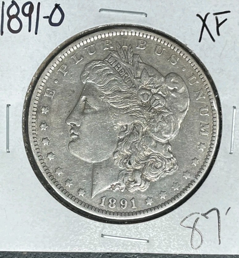 1891-O MORGAN SILVER DOLLAR ~ XF ~NICE COIN~