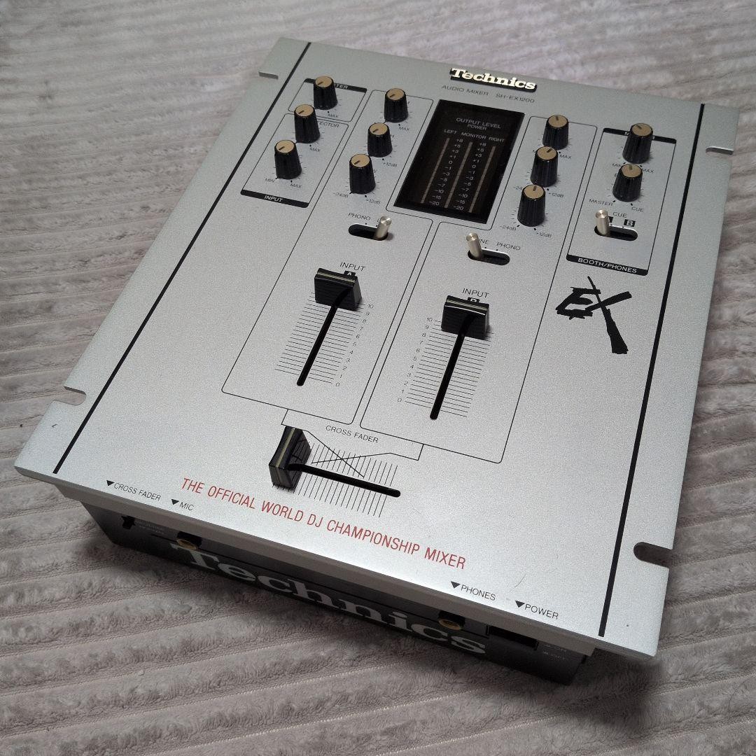 Technics SH-EX1200 DJ Audio Mixer 2-Channel DMC World Championship Very Good