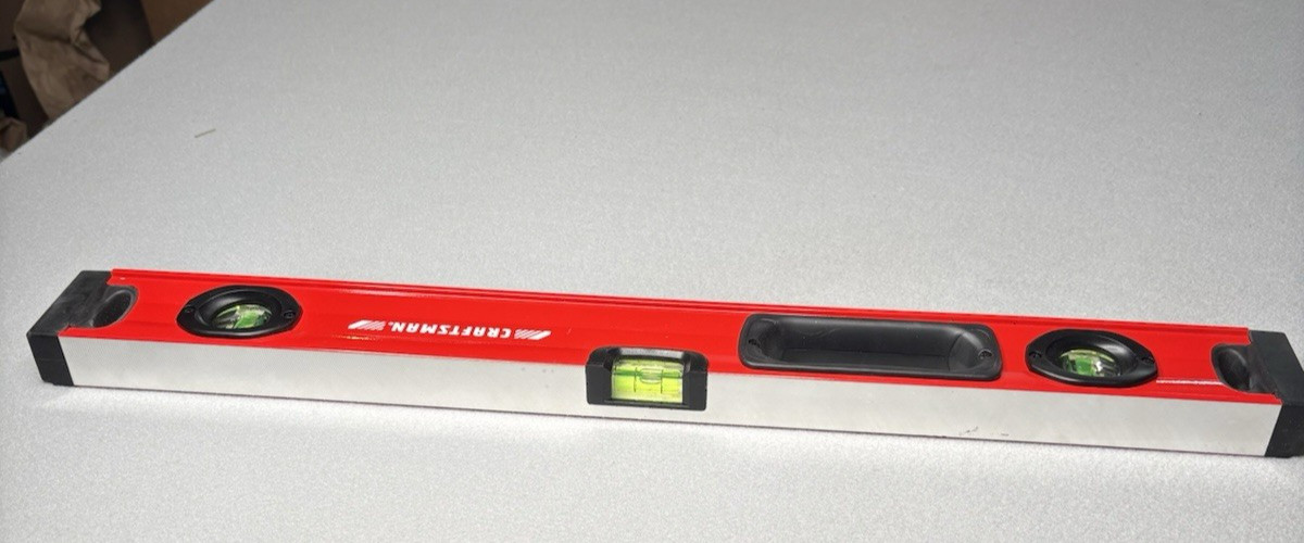 Craftsman Level Box Beam Level,24"