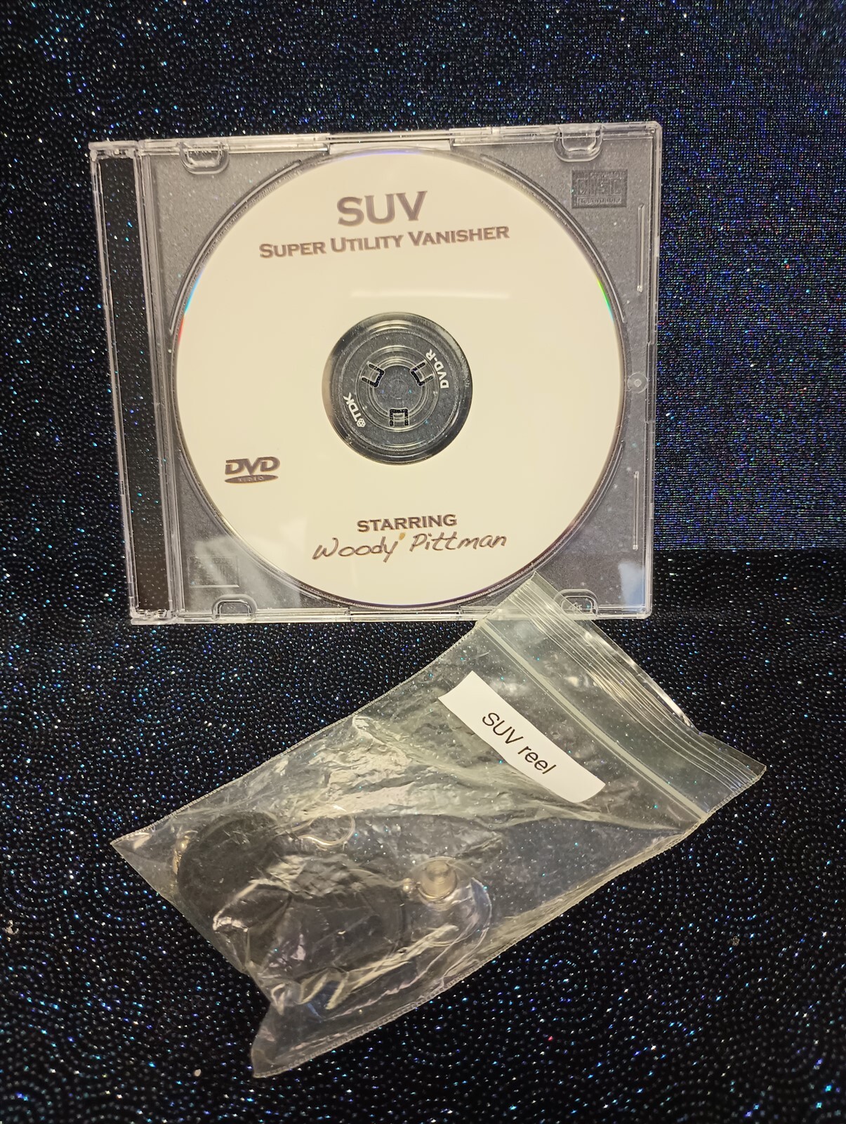 Super Utility Vanisher Woody Pittman DVD Plus 2 Gimmicks Included Magic Trick9