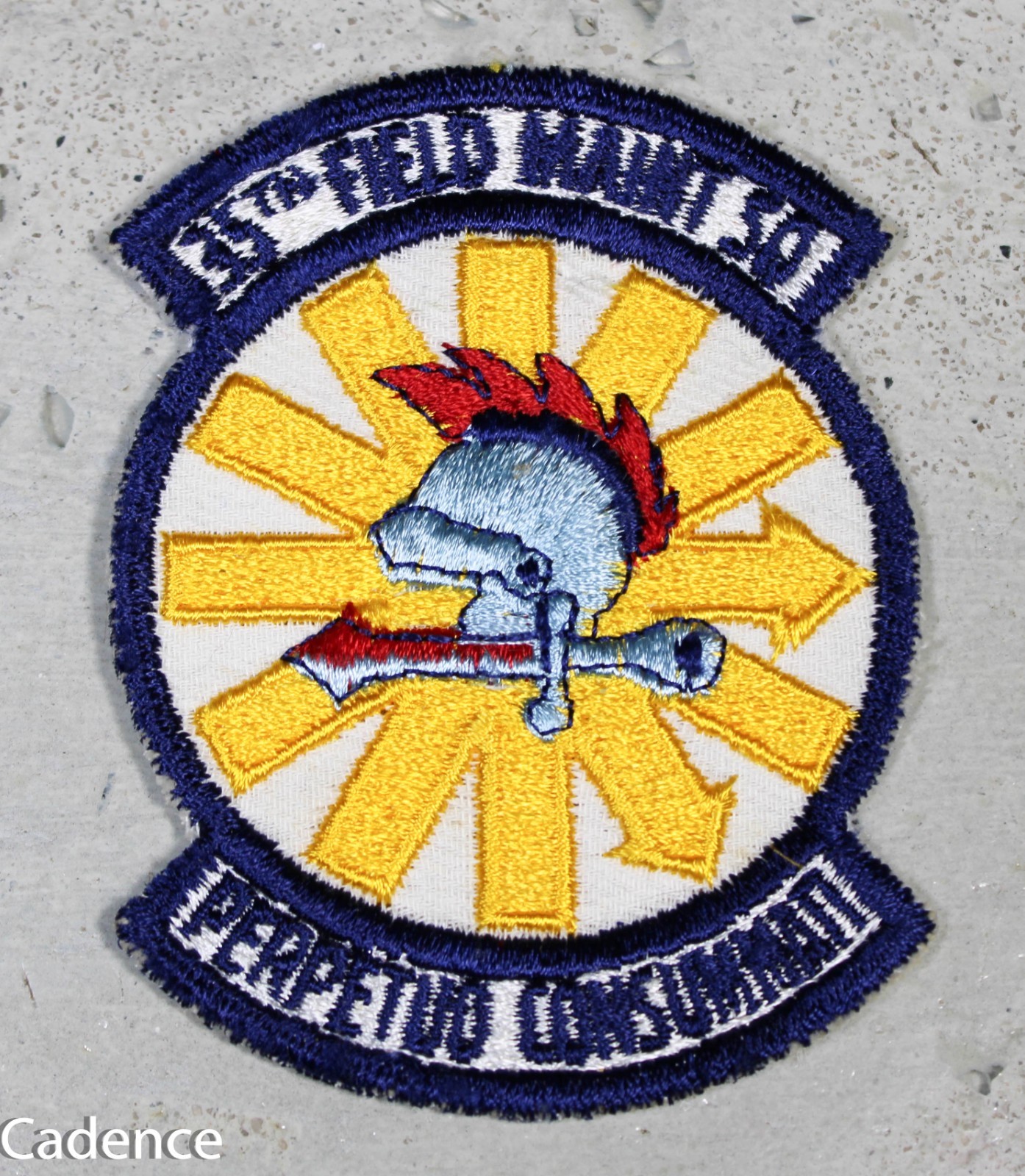 US Vietnam USAF Air Force 35th Field Maintenance Squadron Patch Twill NA614