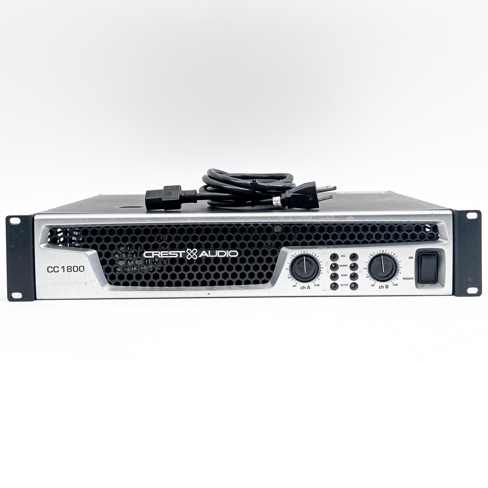 Crest Audio CC 1800 2 Channel Power Amplifier (2RU)