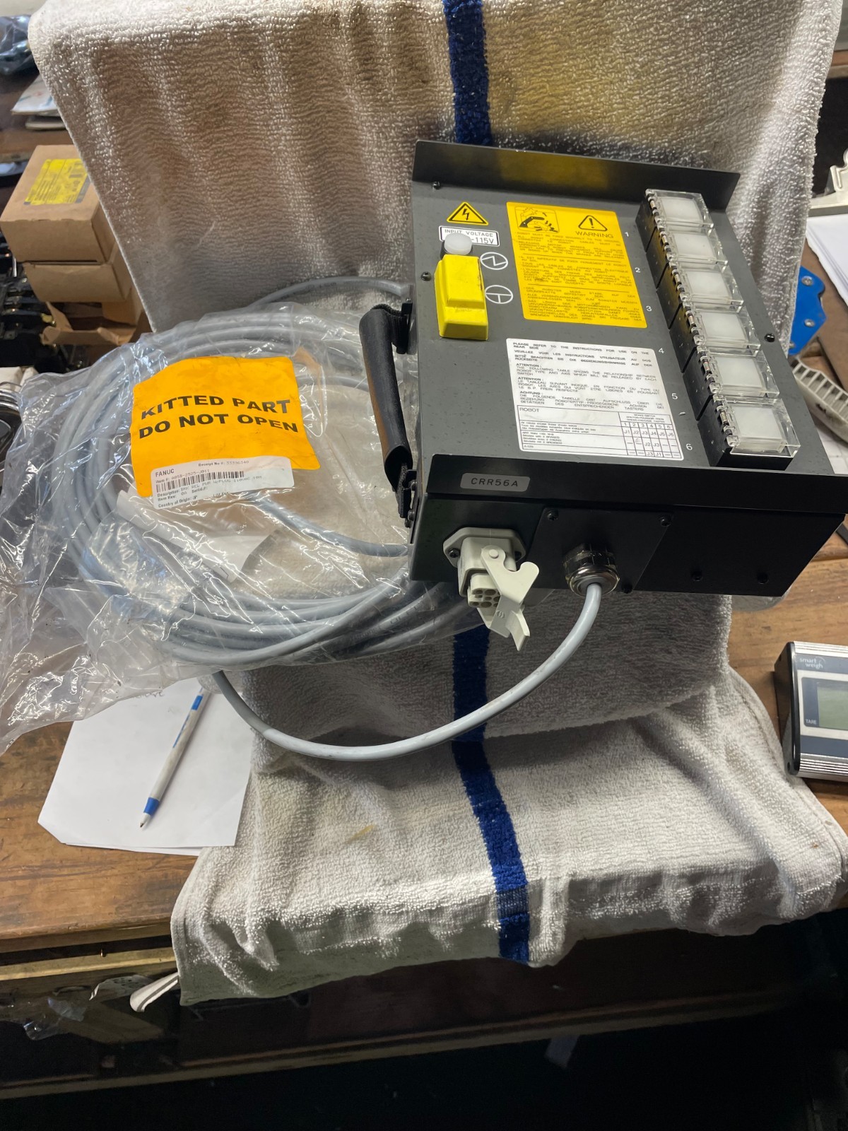 Fanuc A05B-2400-C151 Break Release Unit with FANUC A05B-2525-J011 Cord