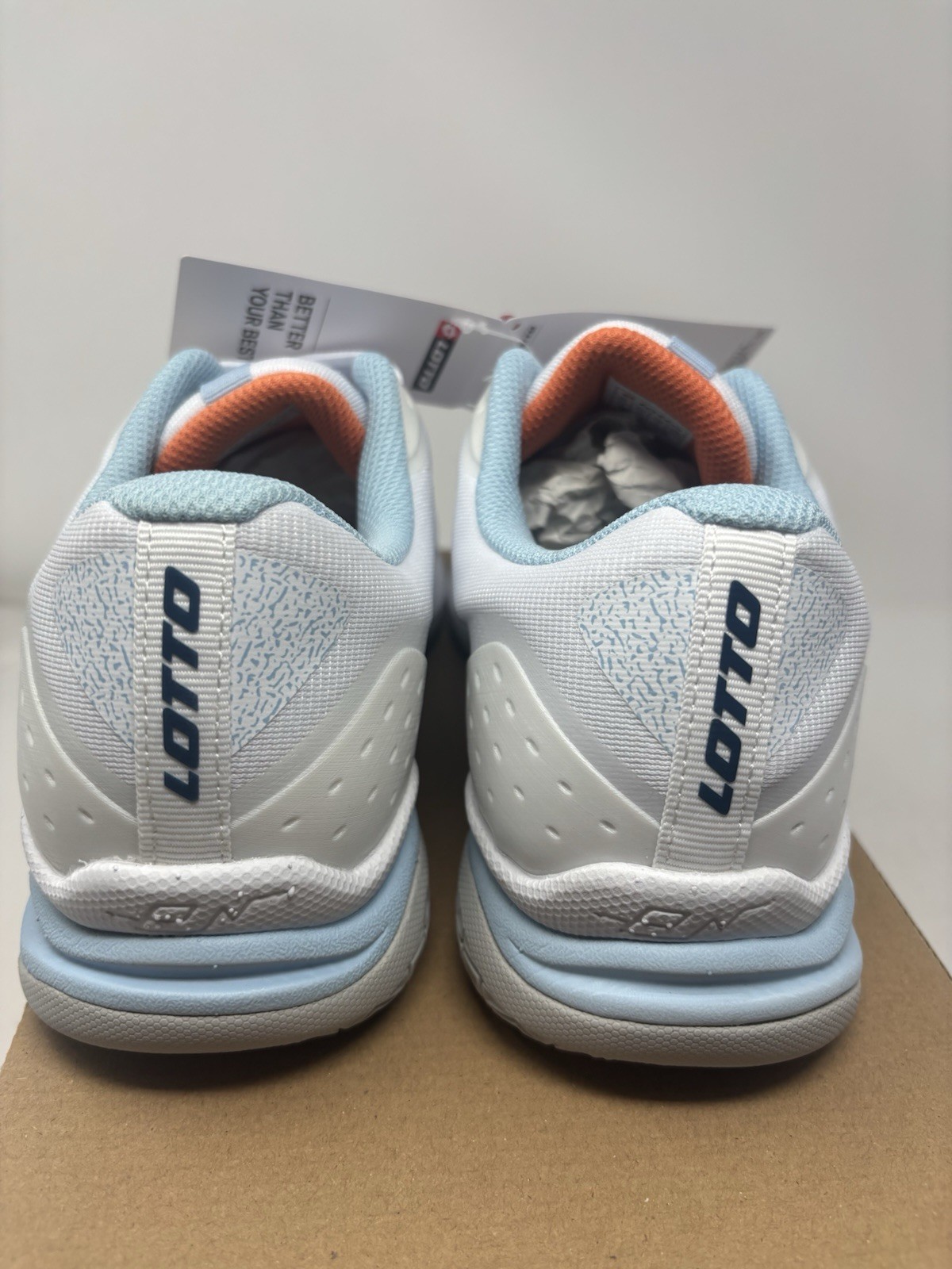 Lotto Mirage 400 Allround Clay Hard Court Tennis Shoes White Women’s Size 10
