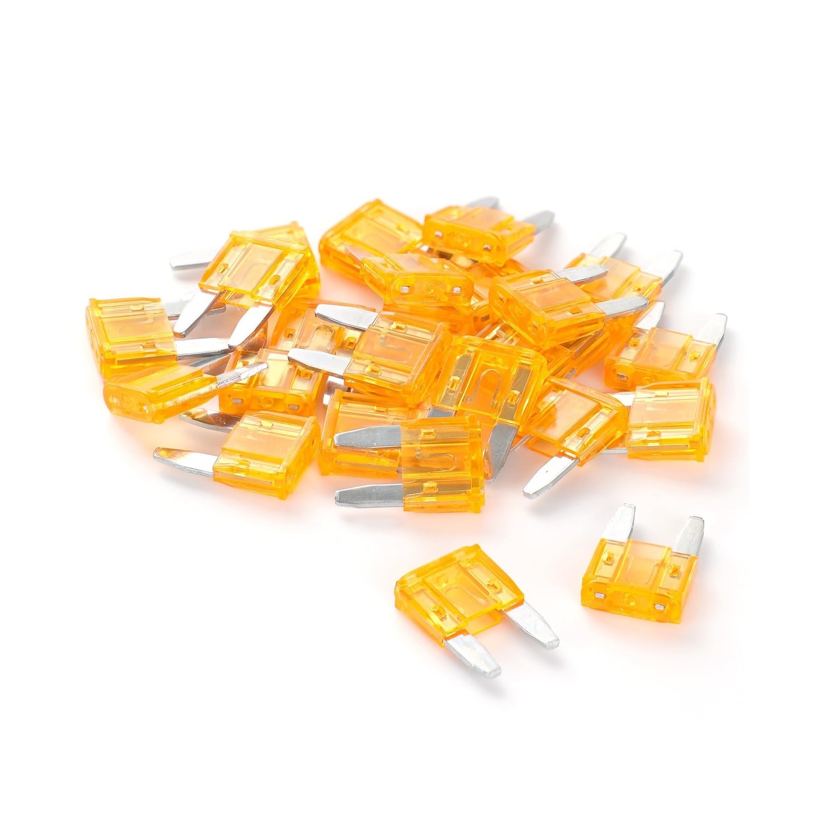 (25Pcs) 5 Amp Mini Car Fuses, 5A Automotive Fuses, Blade Fuse for Car/RV/Truc...
