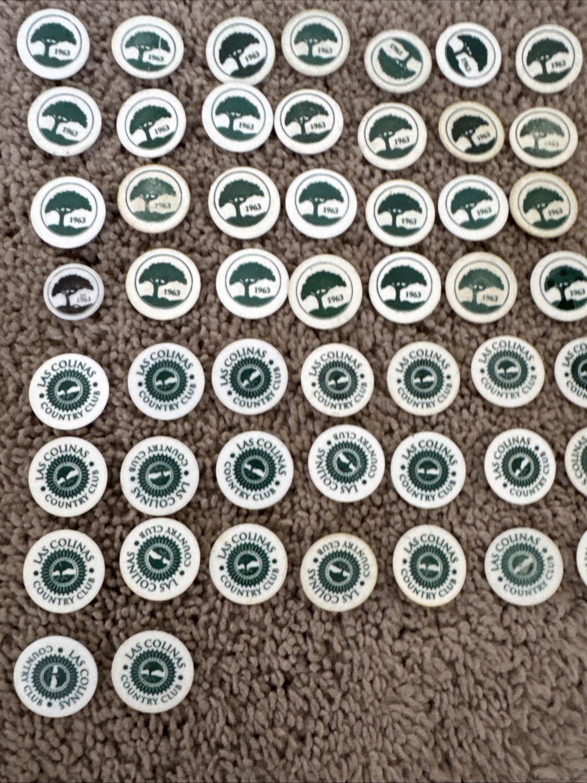 51 Las Colinas Golf Course Logo Chips