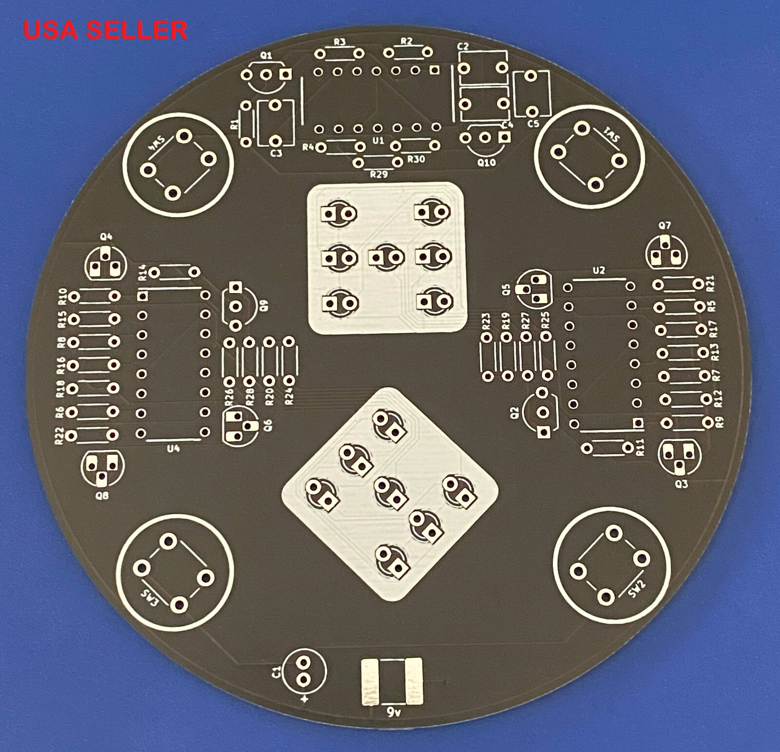 Electronics Soldering Practice Circuit Board Kit - Electronic Dice