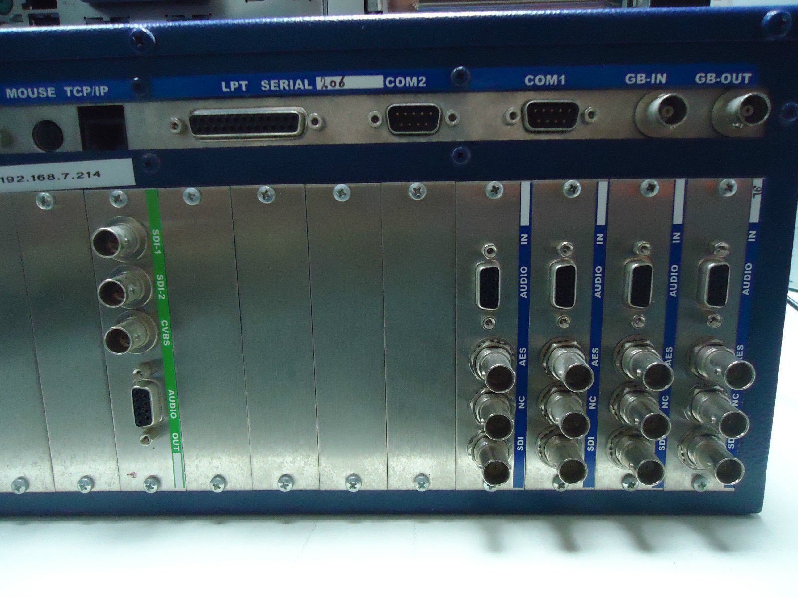 PUBLITRONIC DELTA BROADCAST SERVER, 4 CHANNELS SDI = E X C E L L E N T =