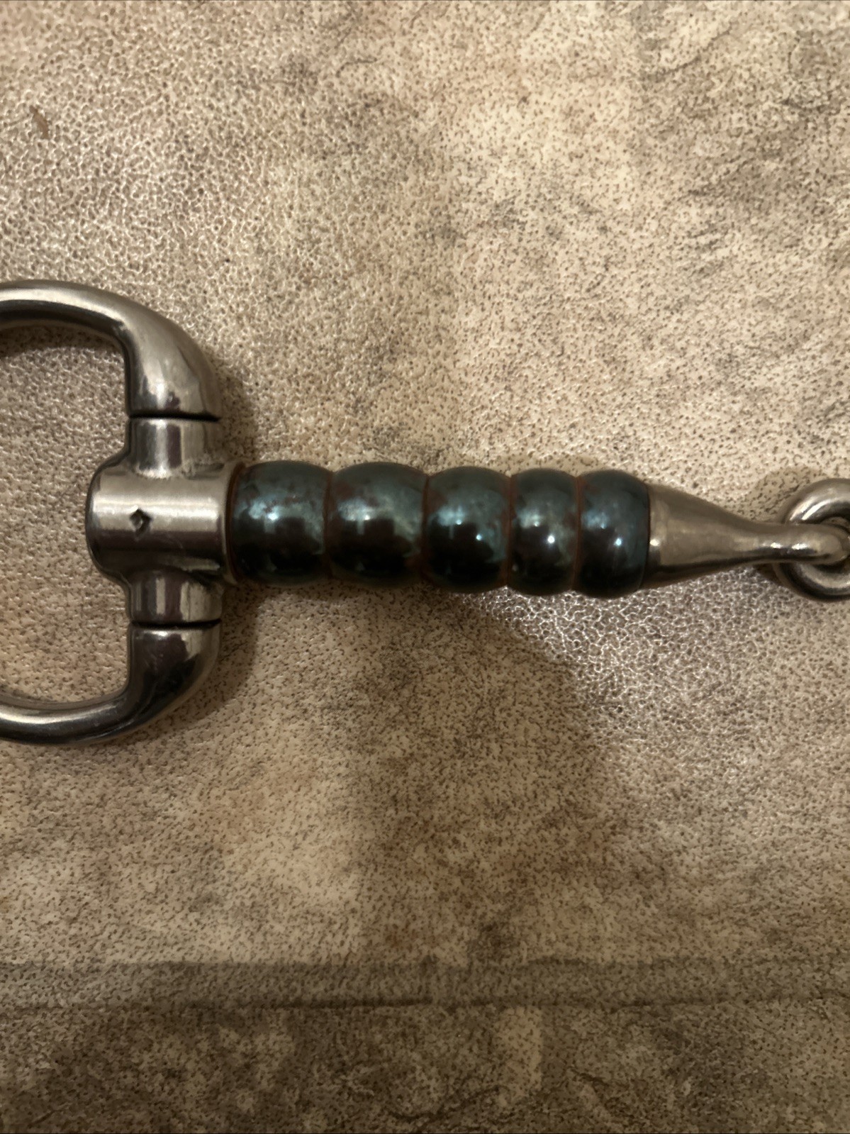 Trust Eggbutt Single Joint Blue Sweet Iron Cherry Roller Bit 5.75”