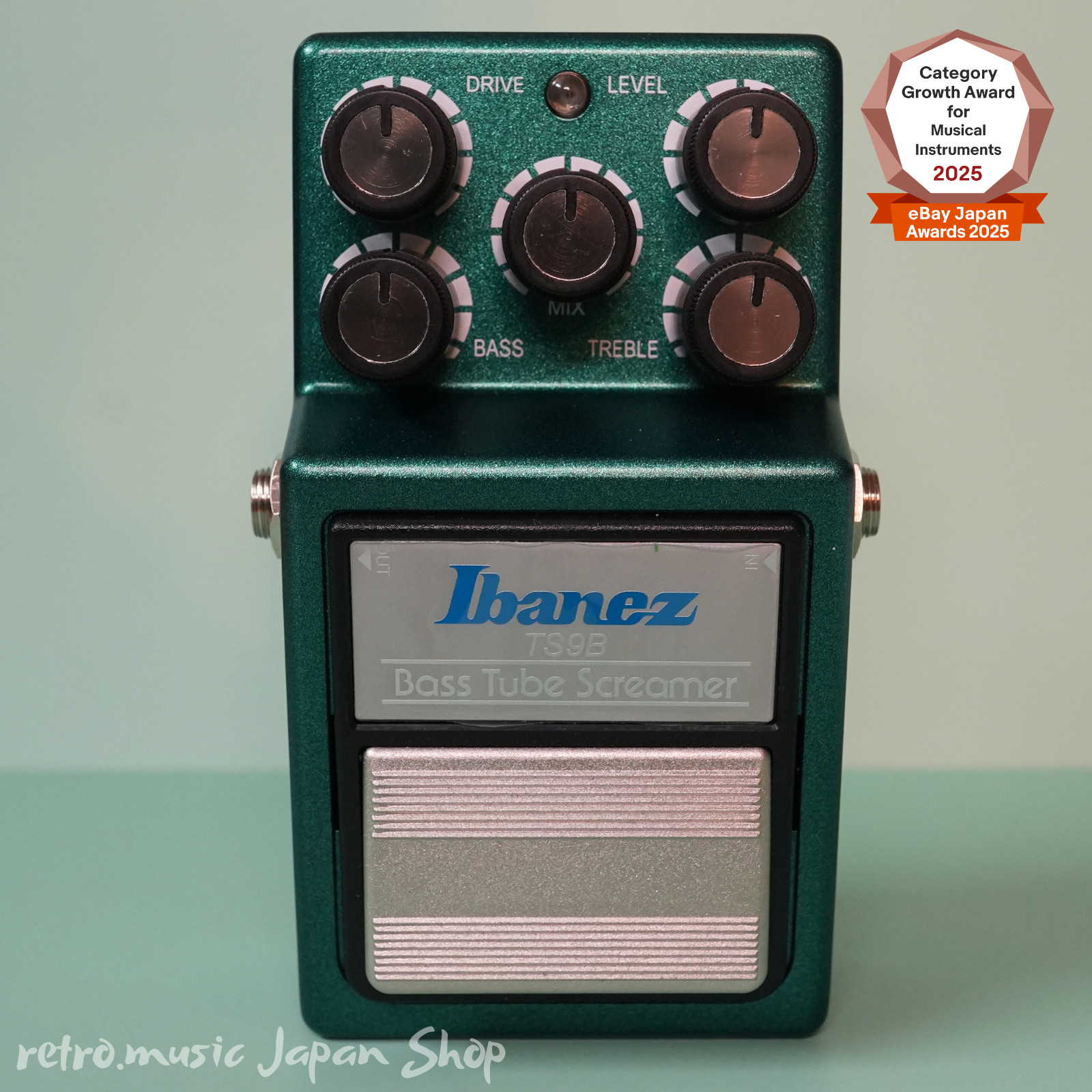 Ibanez TS9B Bass Overdrive Pedal Unused Unopened Item Original Box Genuine Japan