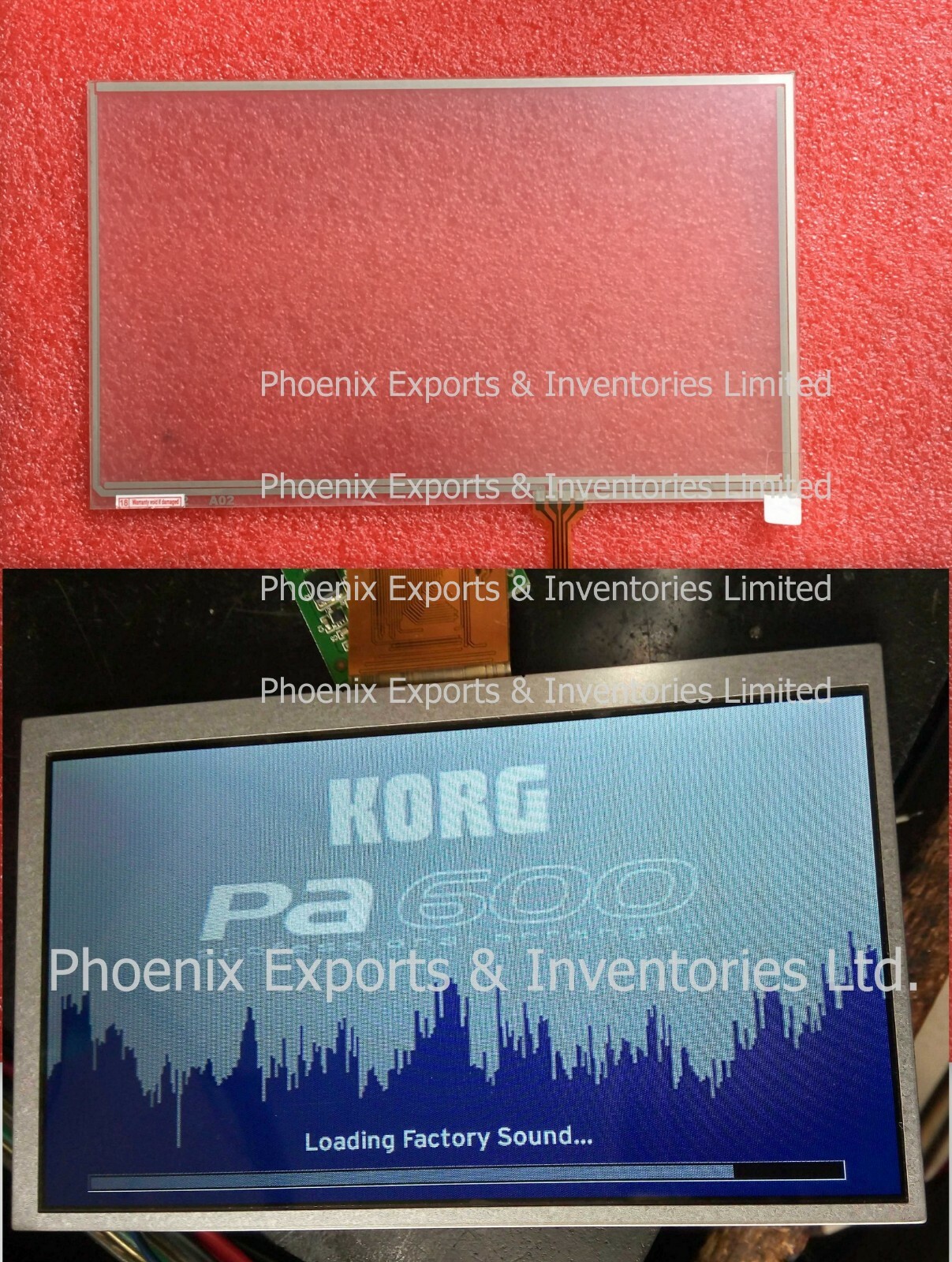 Brand New Korg Touch Screen Digitizer for Korg PA600 PA900