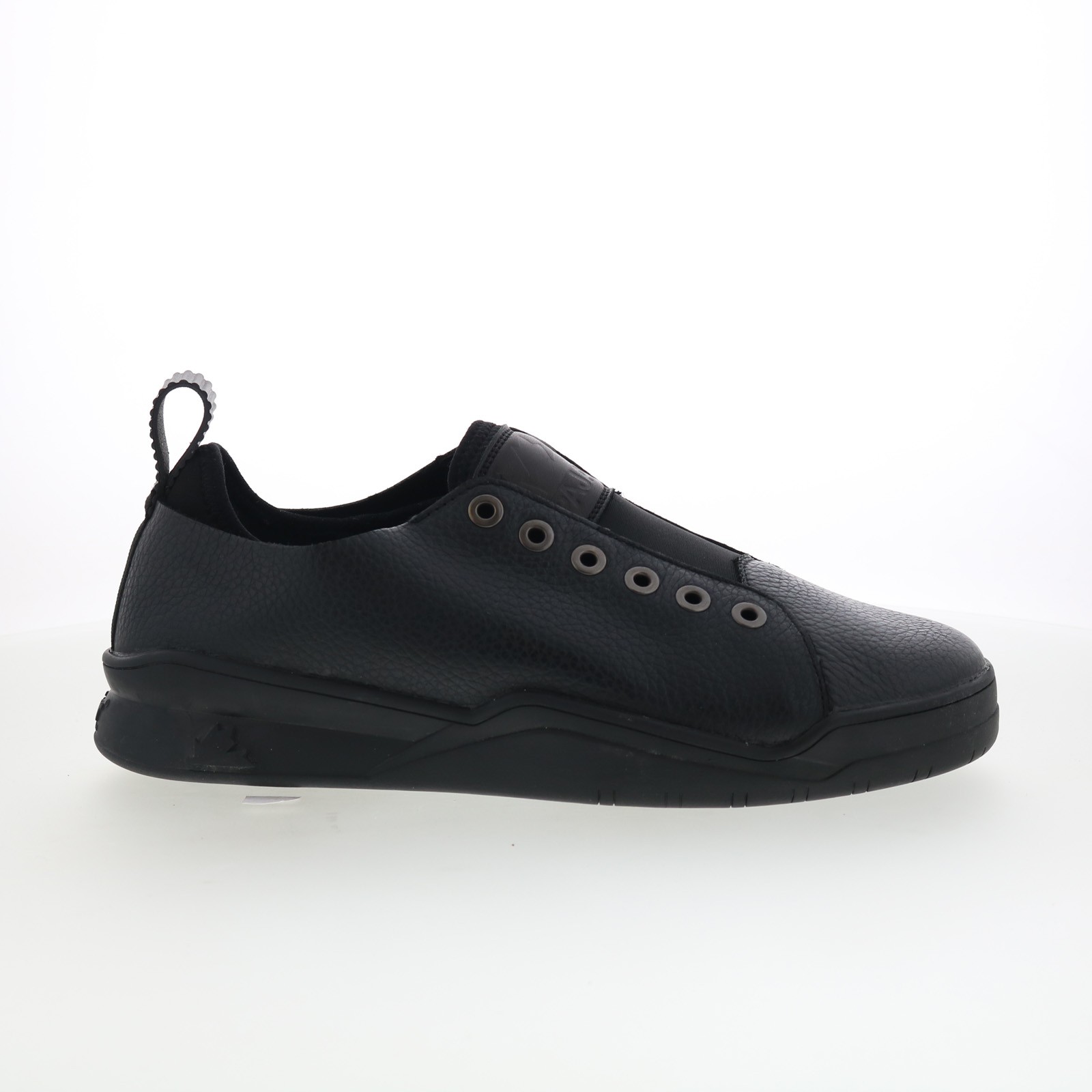 Pajar Yuron2 75490 Mens Black Leather Slip On Lifestyle Sneakers Shoes