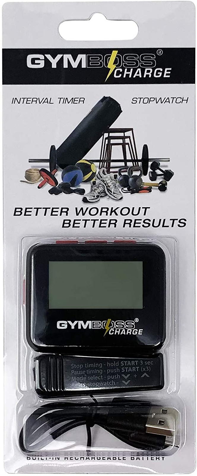 Gymboss Charge Interval Timer and Stopwatch
