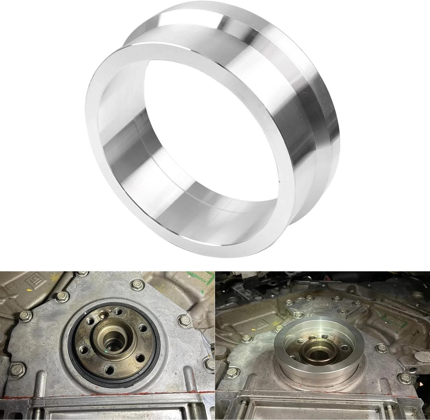 LS Rear Main Cover Alignment Tool & Seal Installer Compatible with GM Gen III