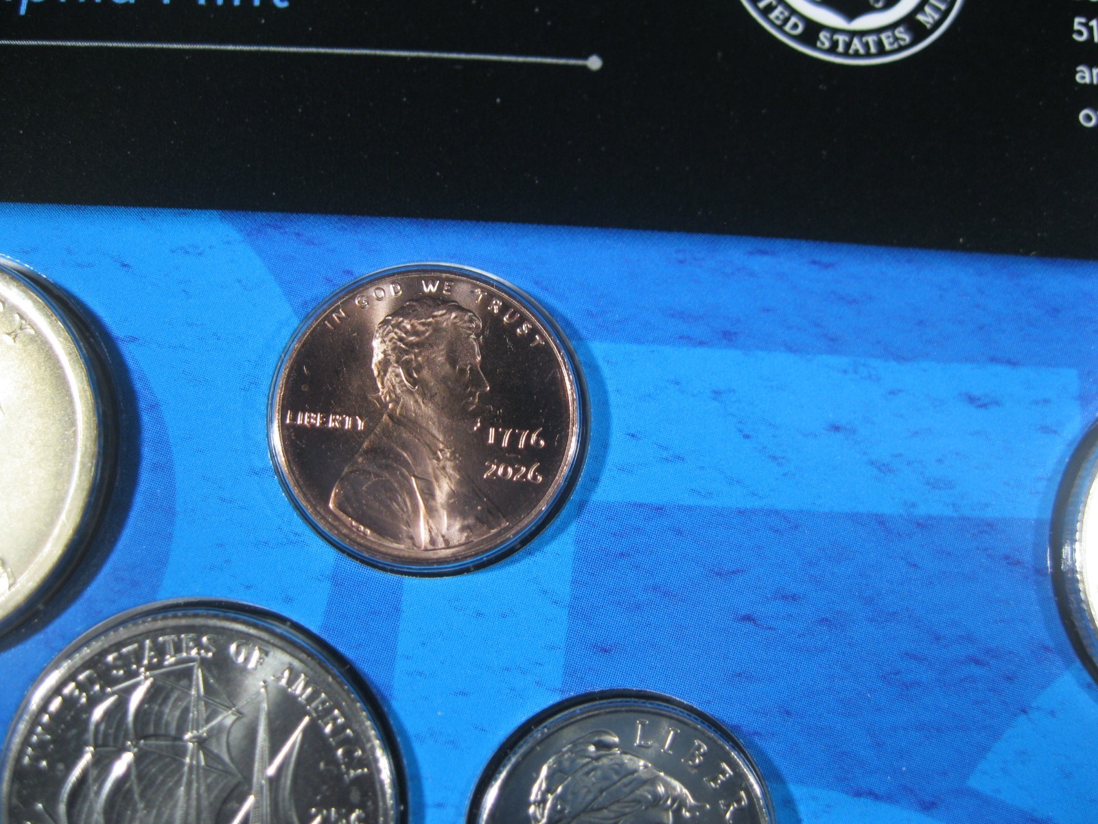 2026 P & D US MINT OFFICIAL UNC SET INCLUDING RARE ONE YEAR ONLY CENT