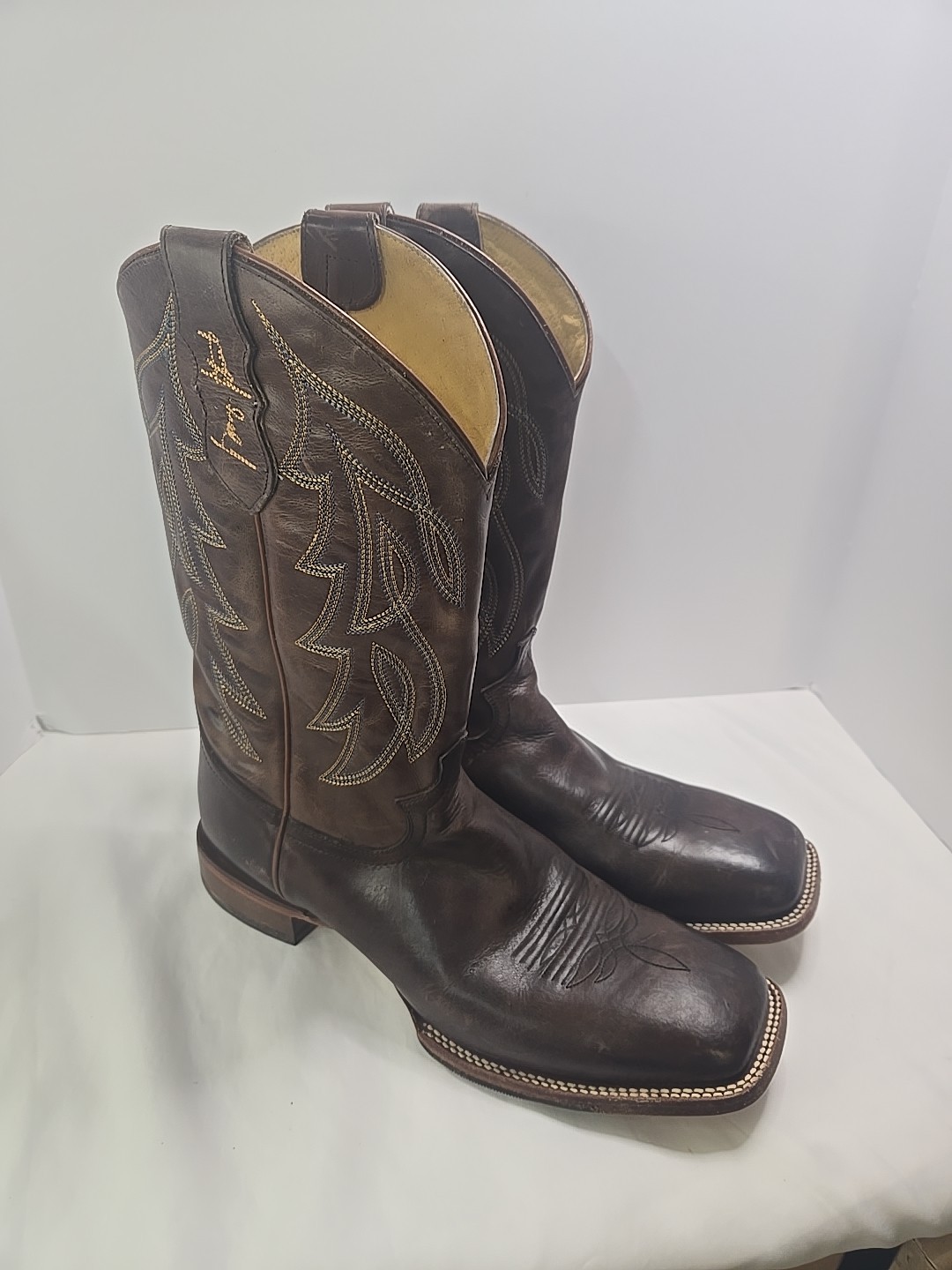 Justin George Strait Men’s size 13D Western Cowboy Boots