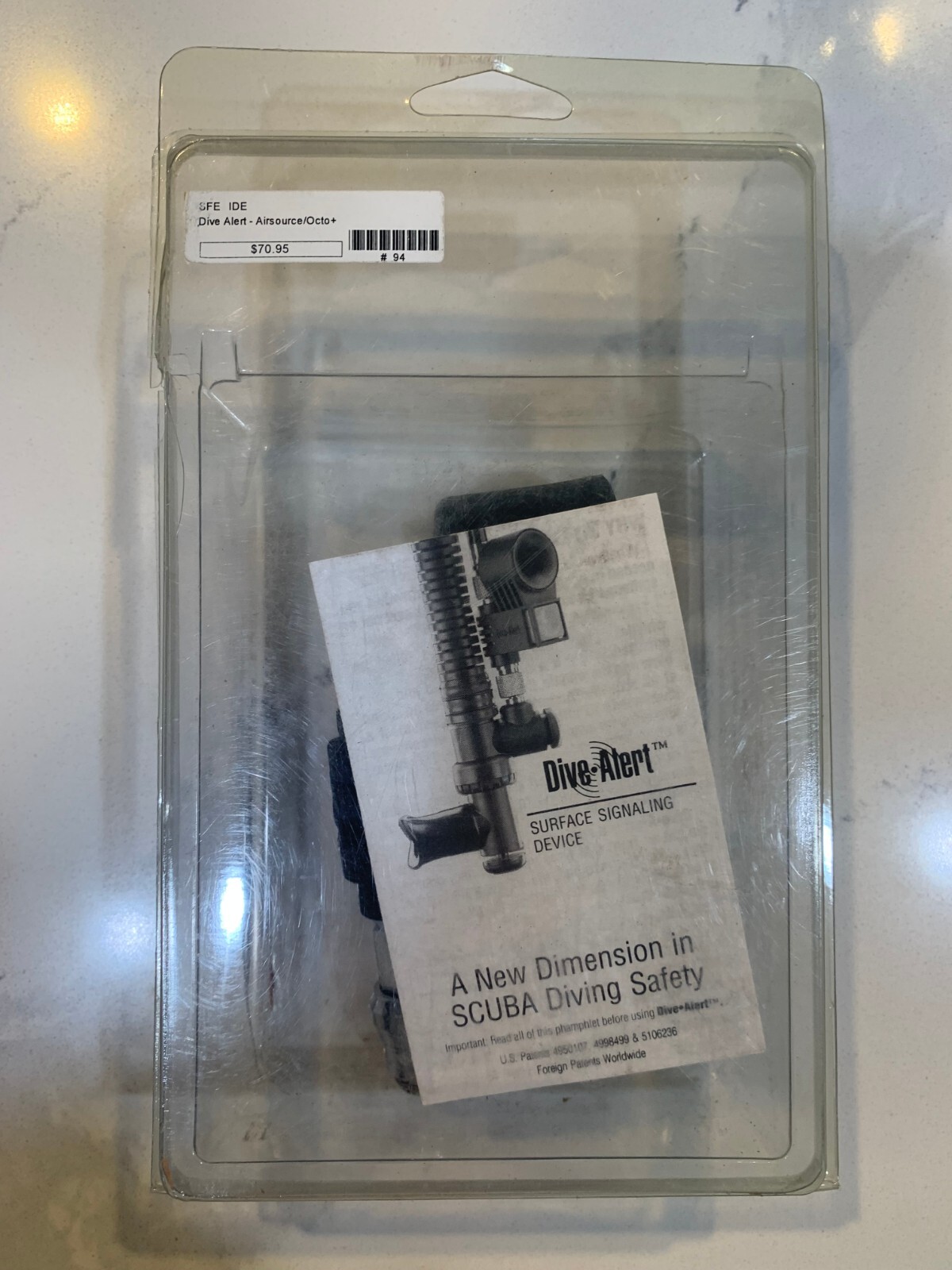 Dive Alert Surface Signaling Device