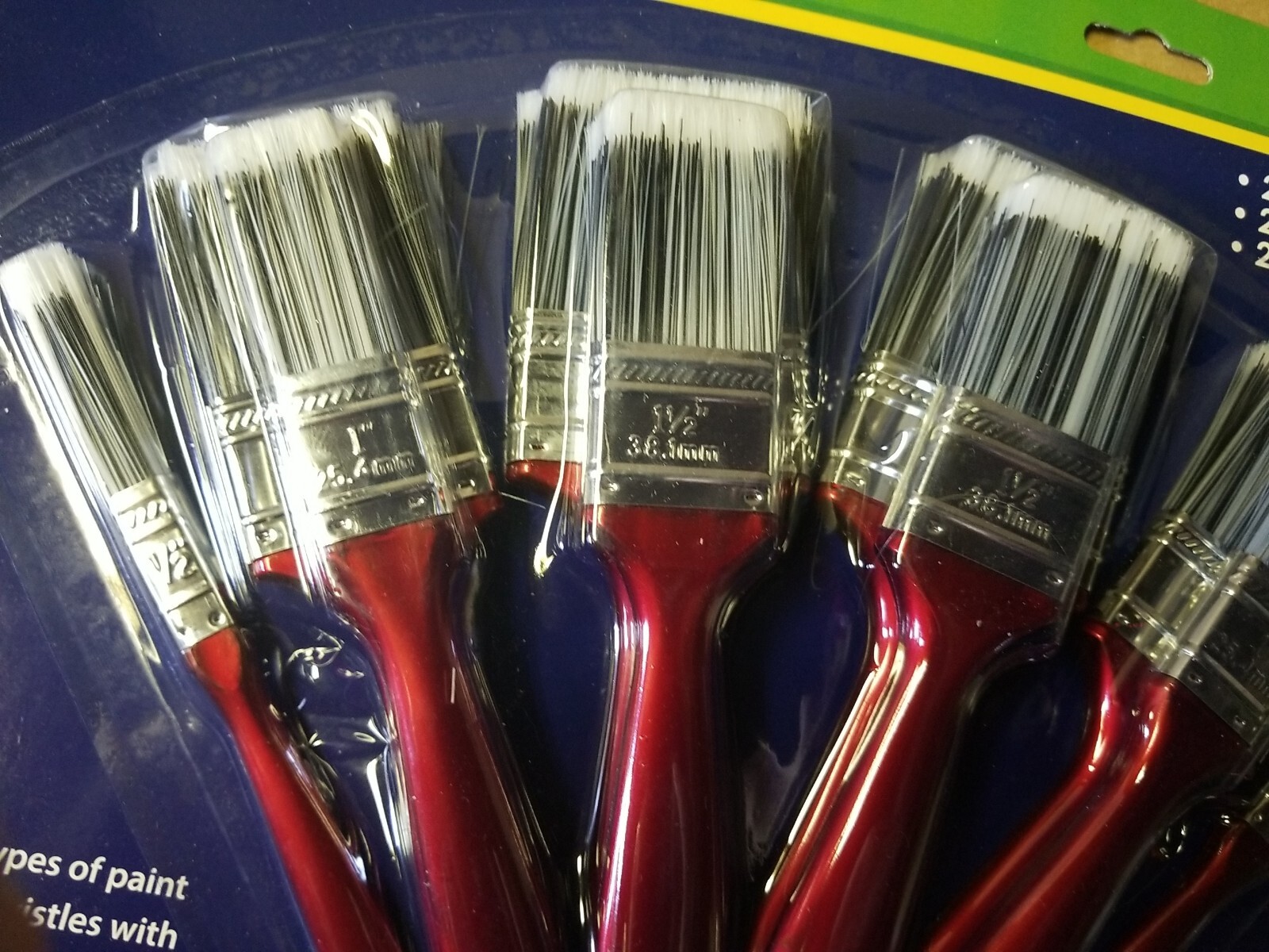 Evolve 10 PC Paint Brush Set Suitable For All Types Of Paint