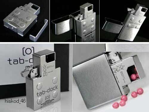 Tab-Dock Case Of Oil Lighter for Zippo Replacement inner Frisk Pill tablet JAPAN