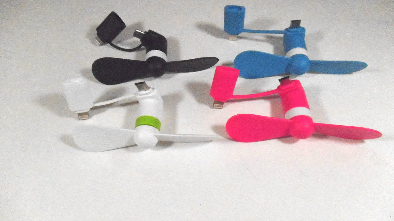 Cell Phone Fan Fits Android Micro USB Smartphone 6 Colors Mini Cool Cooling