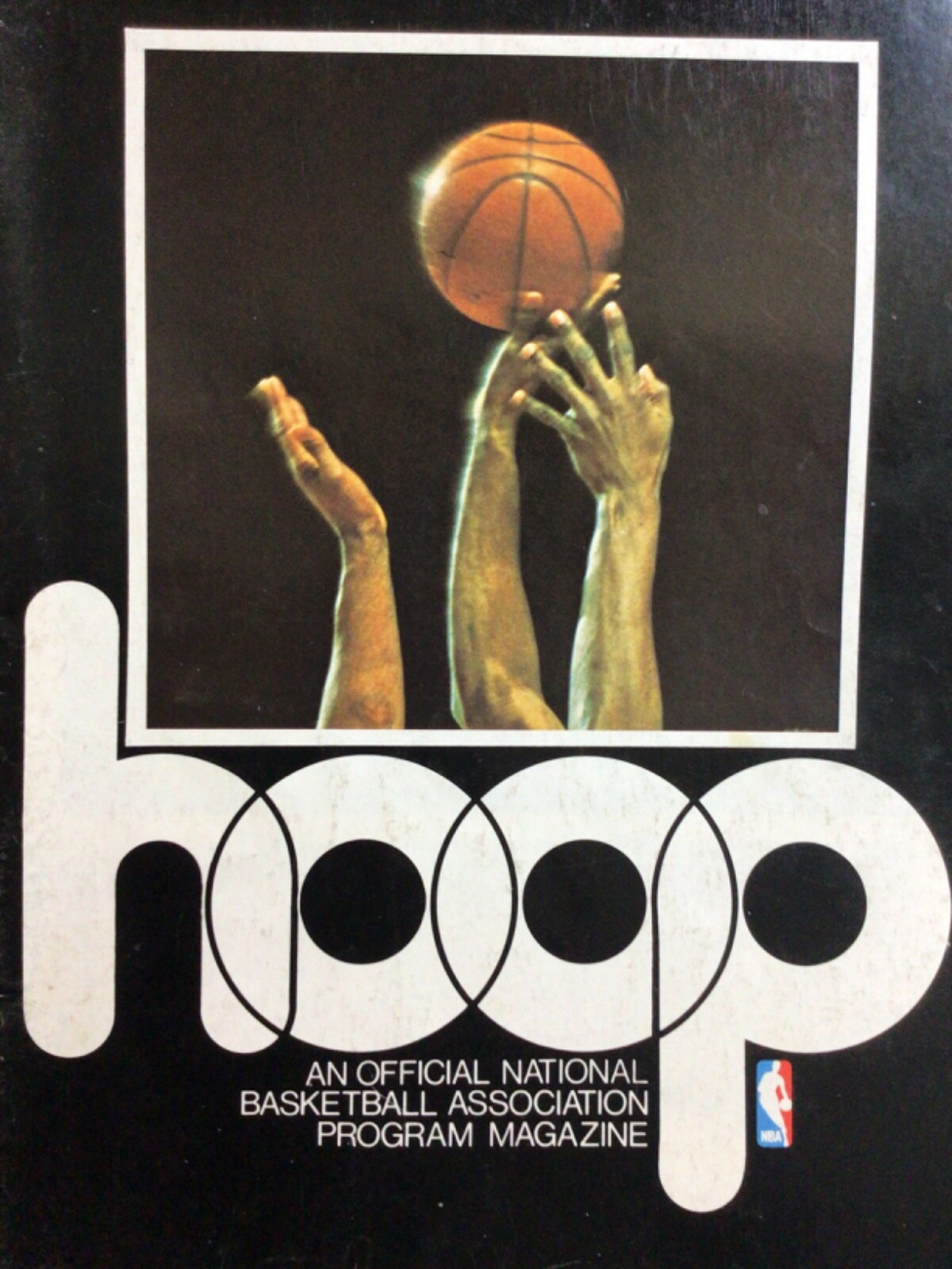 HOOP NBA GAME PROGRAM ~ 1976 Bulls vs. Bucks ~ Not Scored ~ VG/EX!!!