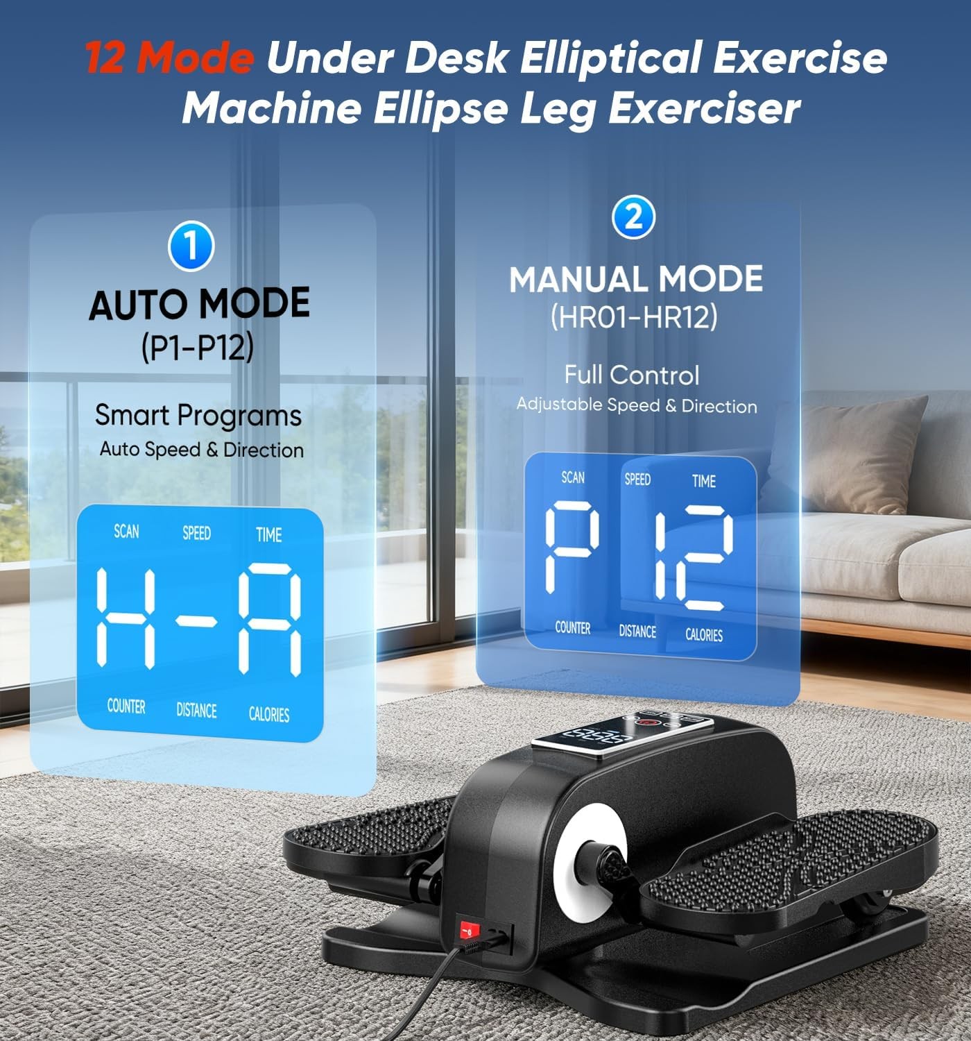 Ellipse Leg Exerciser as Seen on Tv Under Desk Elliptical Machine Seated Eclipse