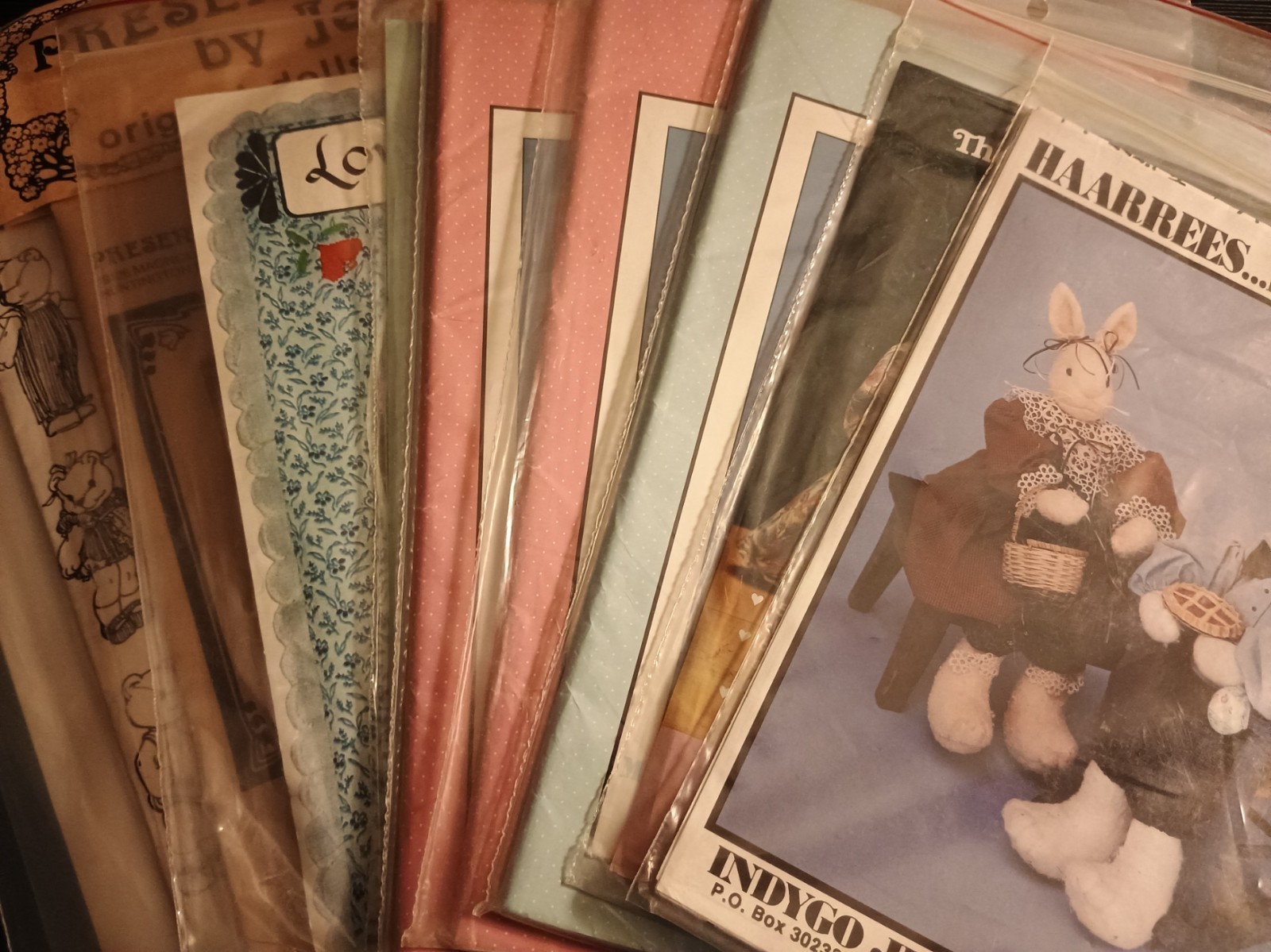 50 Vintage & Independent Folk Art Craft Doll Sewing Patterns Your Choice Lot #5