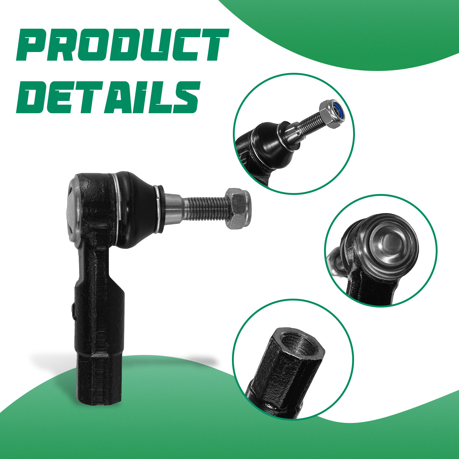 12pc Front Control Arm Ball Joint Tie Rod Sway Link For 2014-2018 Jeep Cherokee