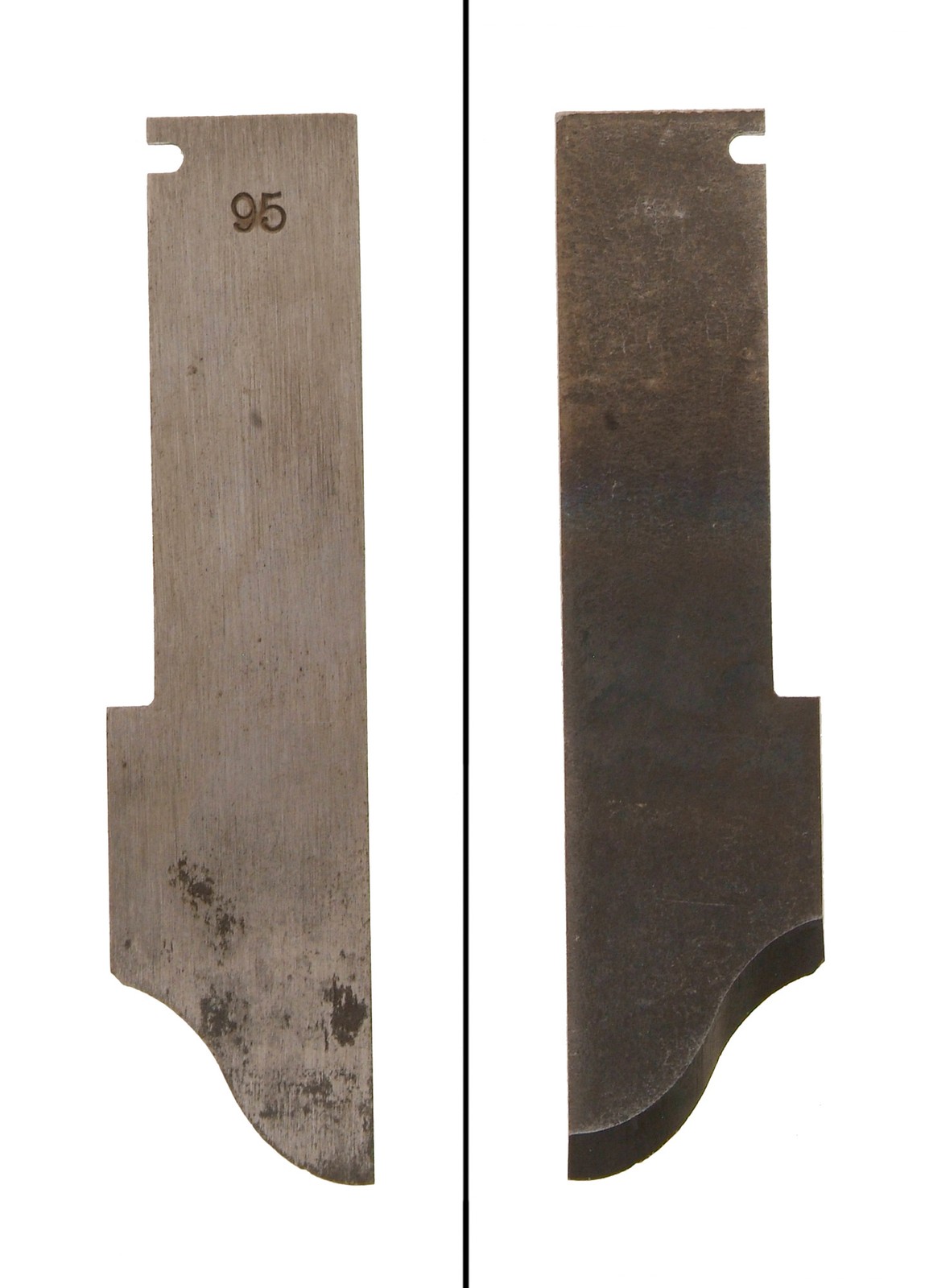 Orig. Roman Ogee Iron for Stanley No. 55 Plane, No. 95, 7/8" - mjdtoolparts