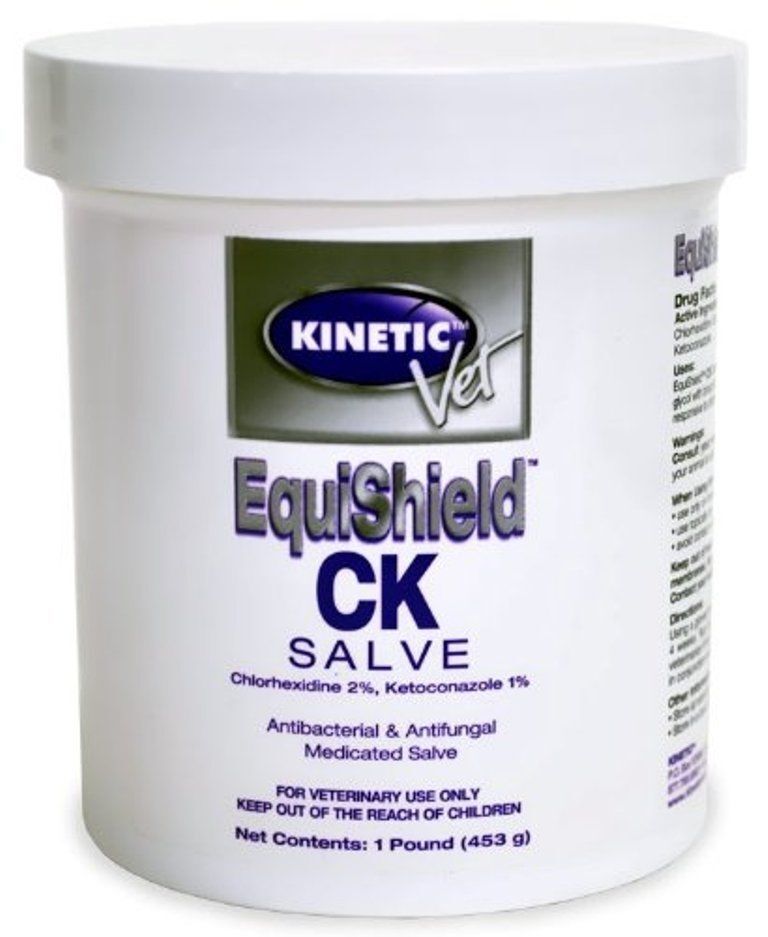 Kinetic EquiShield CK Salve Anti-Septic Water Soluble Horse Dog Cat 1 Pound
